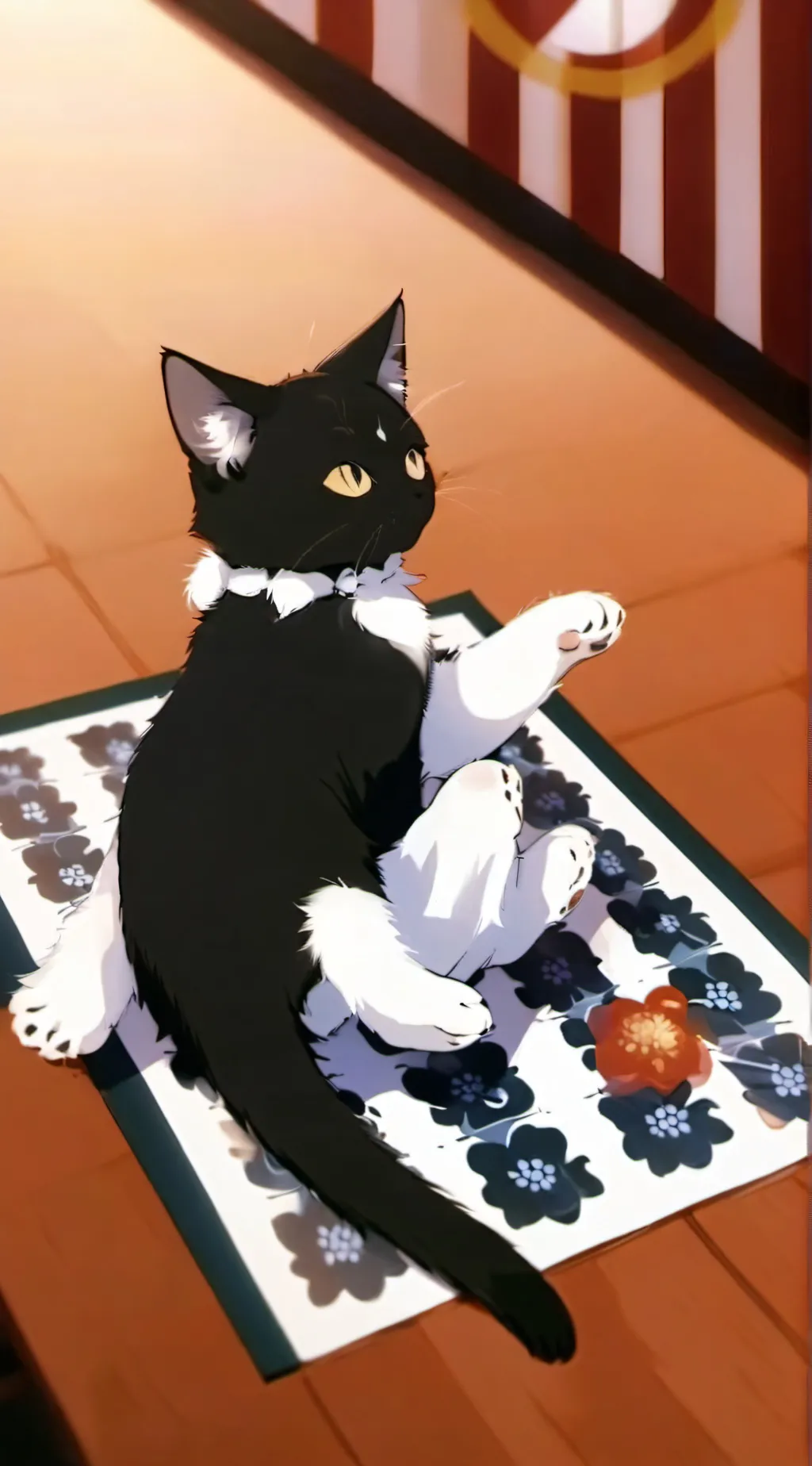 ai character: kitty! background