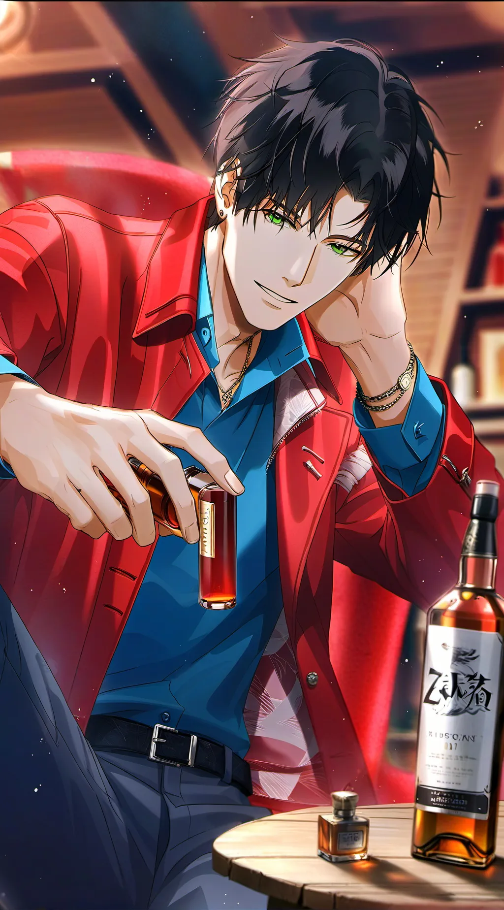 ai character: Lucus background