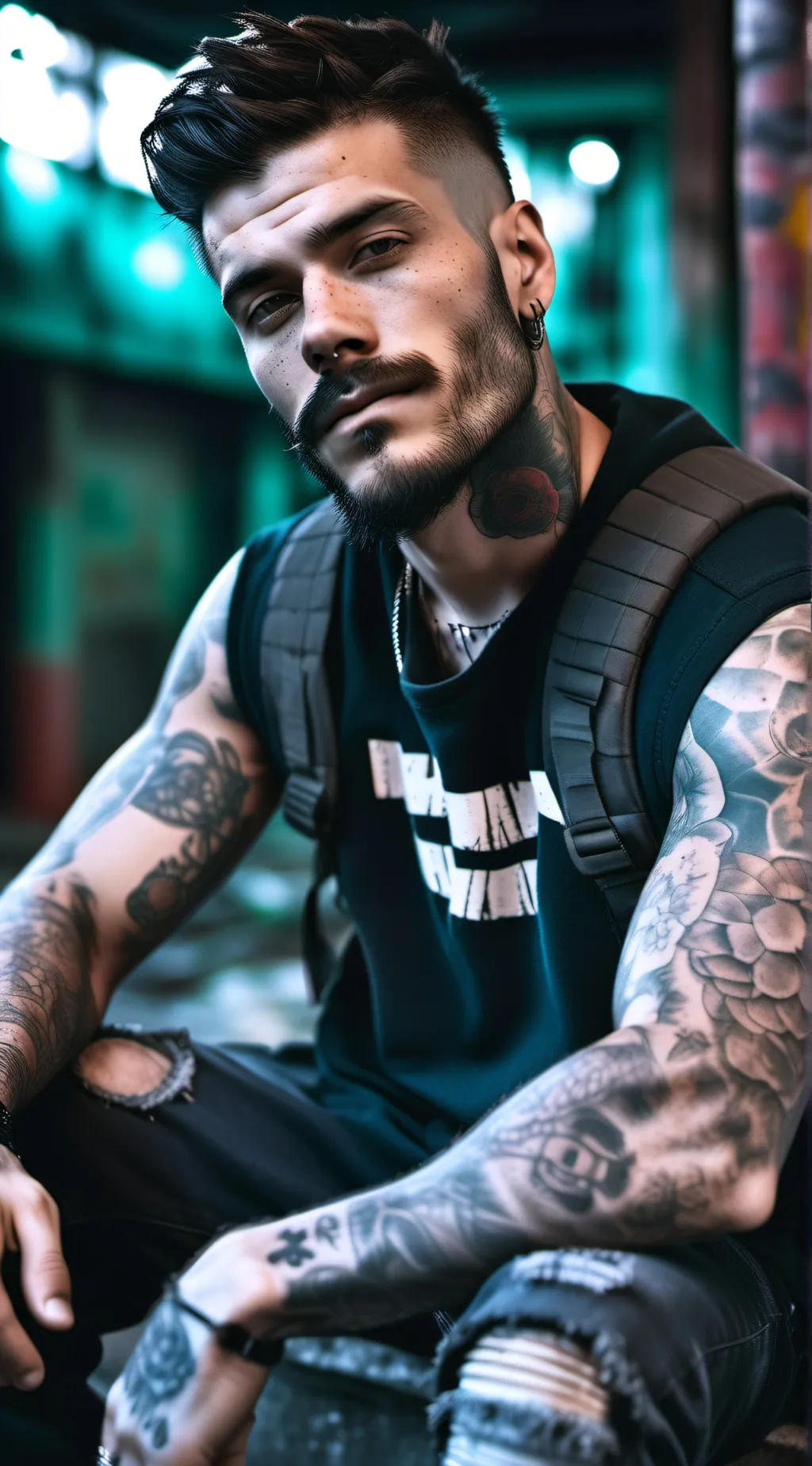 ai character: Trek Aven background