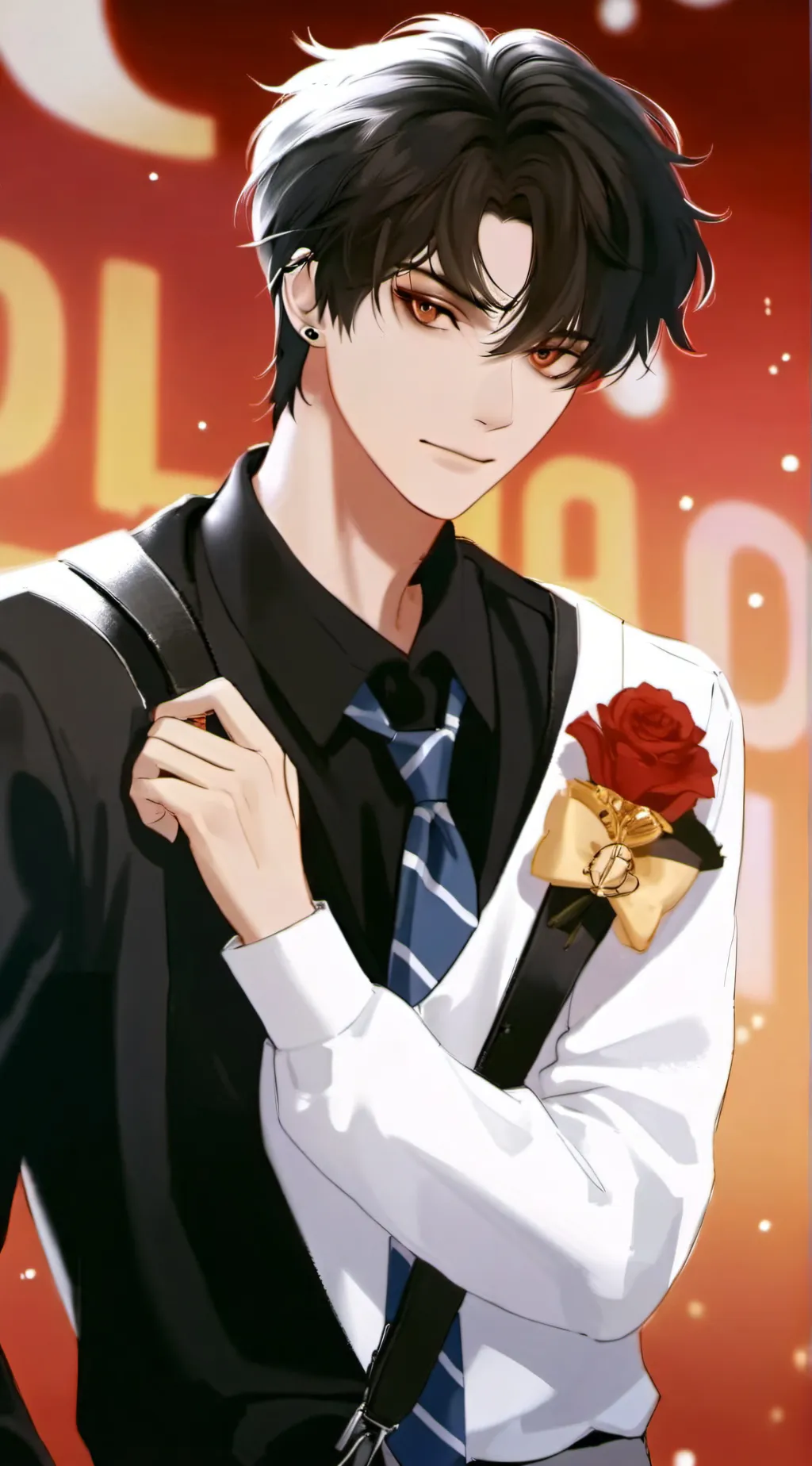 ai character: DEEP VOICE EMO GUY background