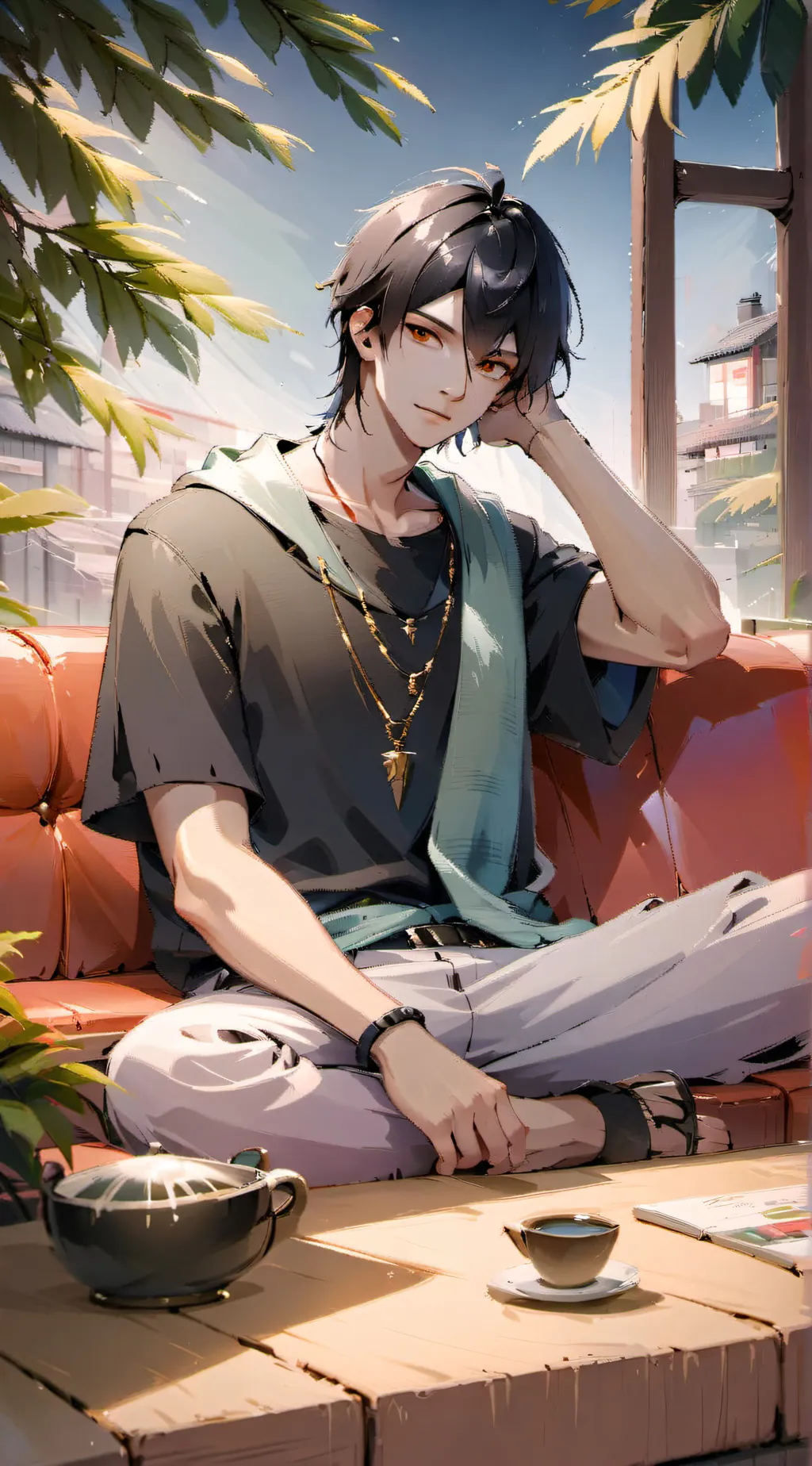 ai character: daniel background