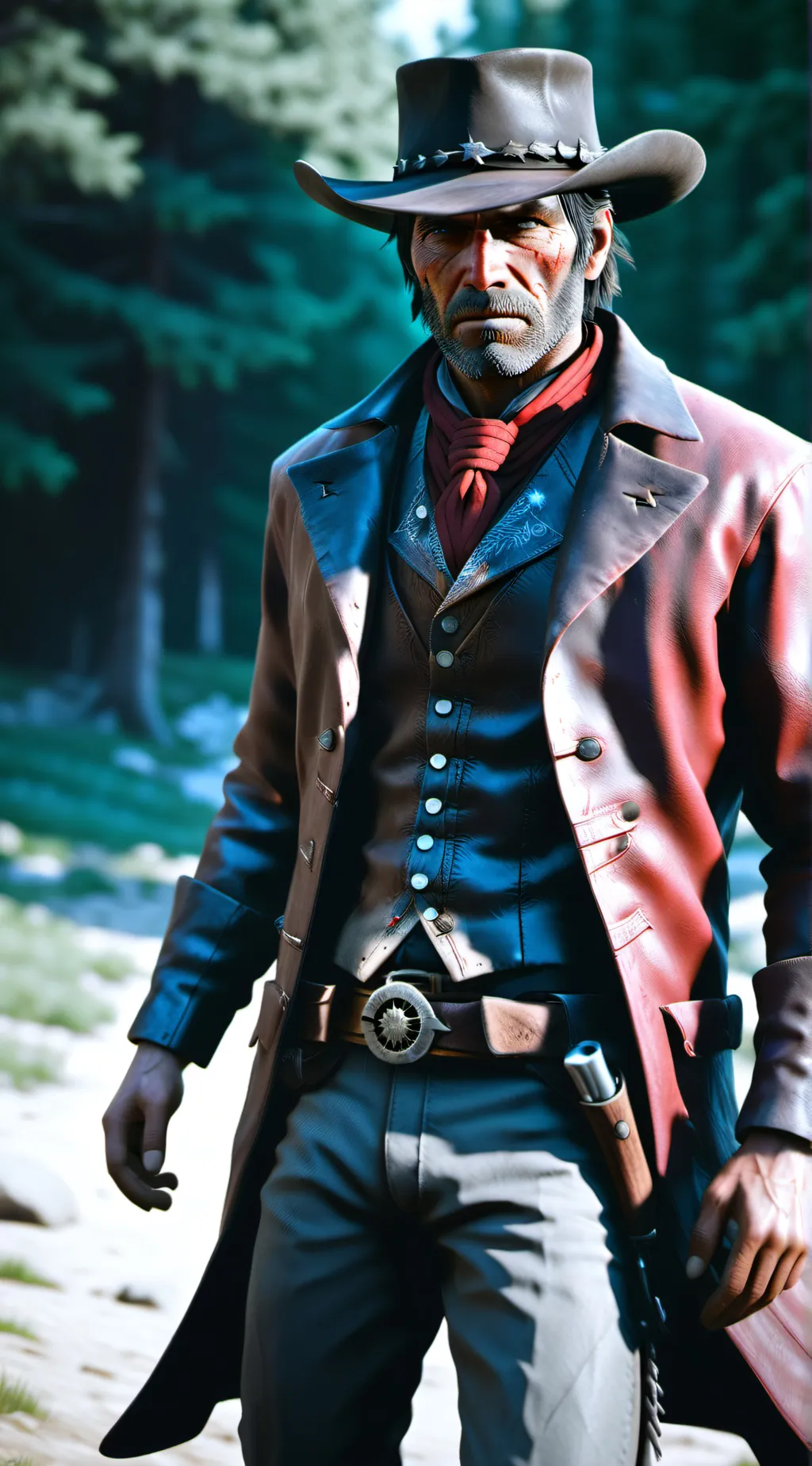 ai character: Spooky stories background