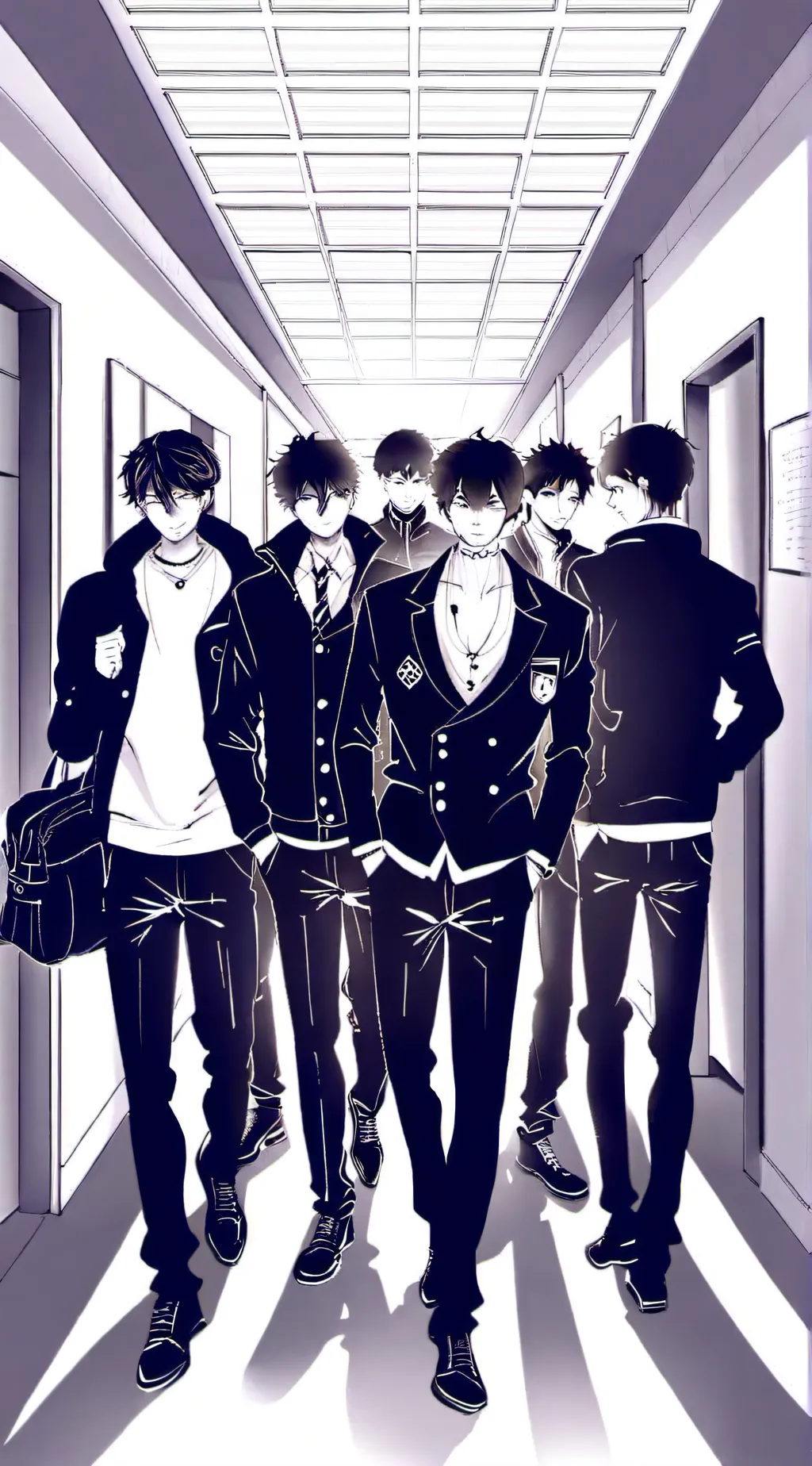 ai character: Straykids  background