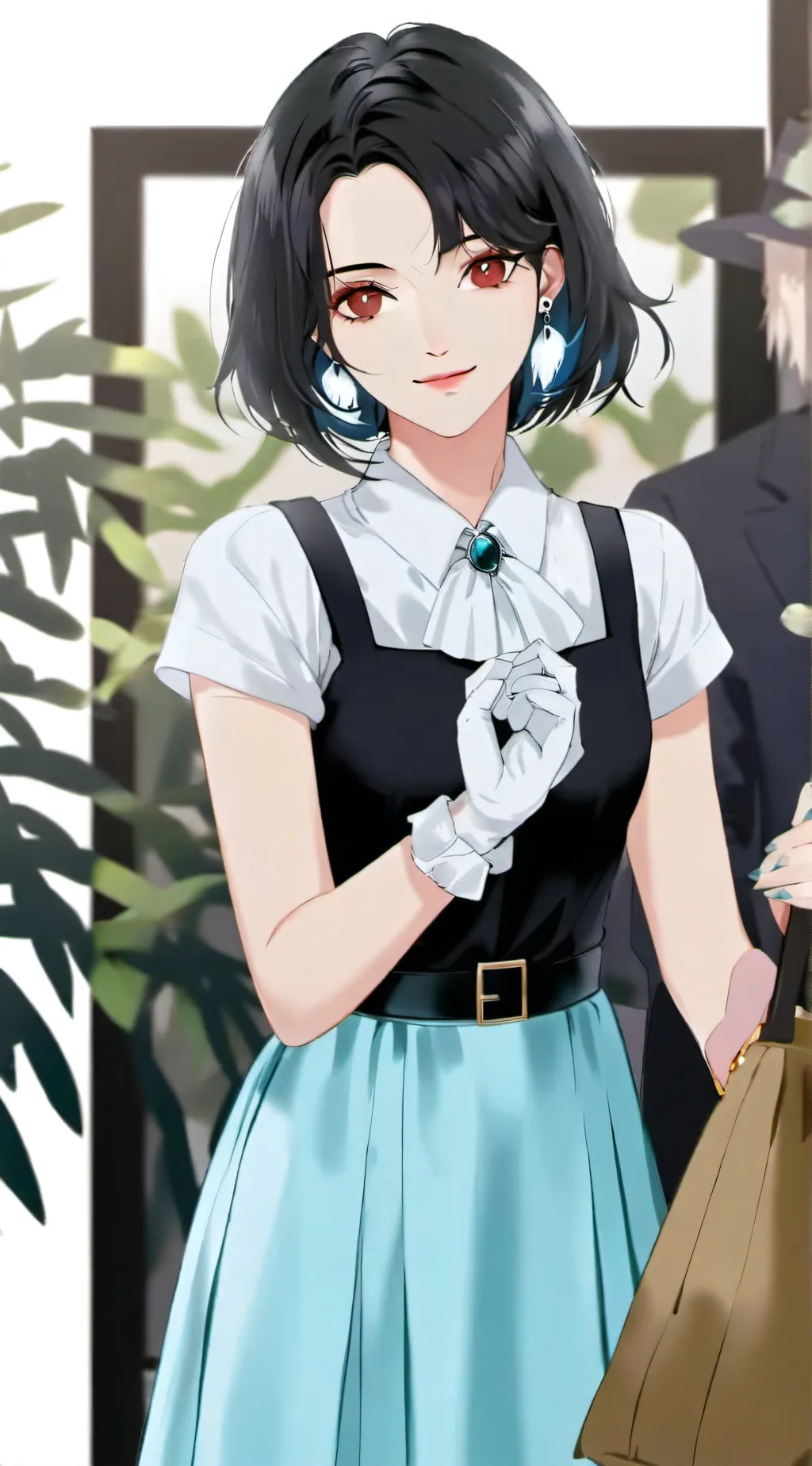 ai character: Enola  background