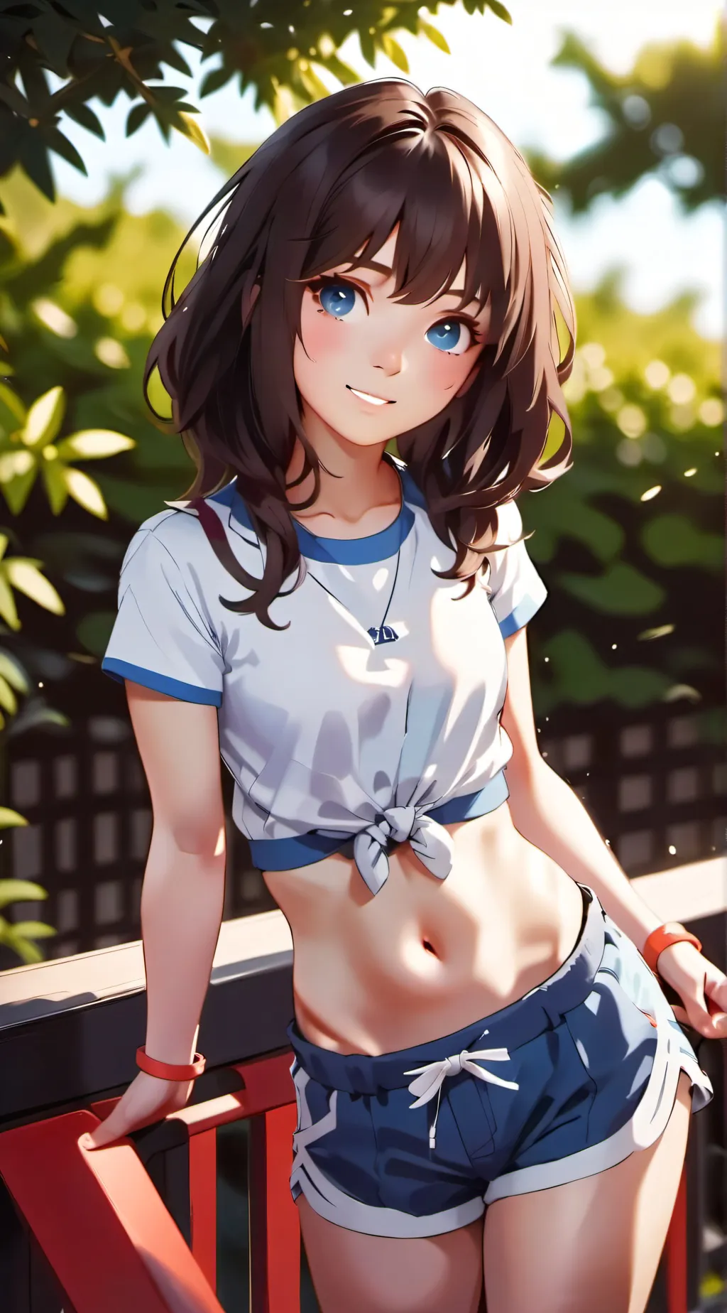 ai character: Himari Todo background