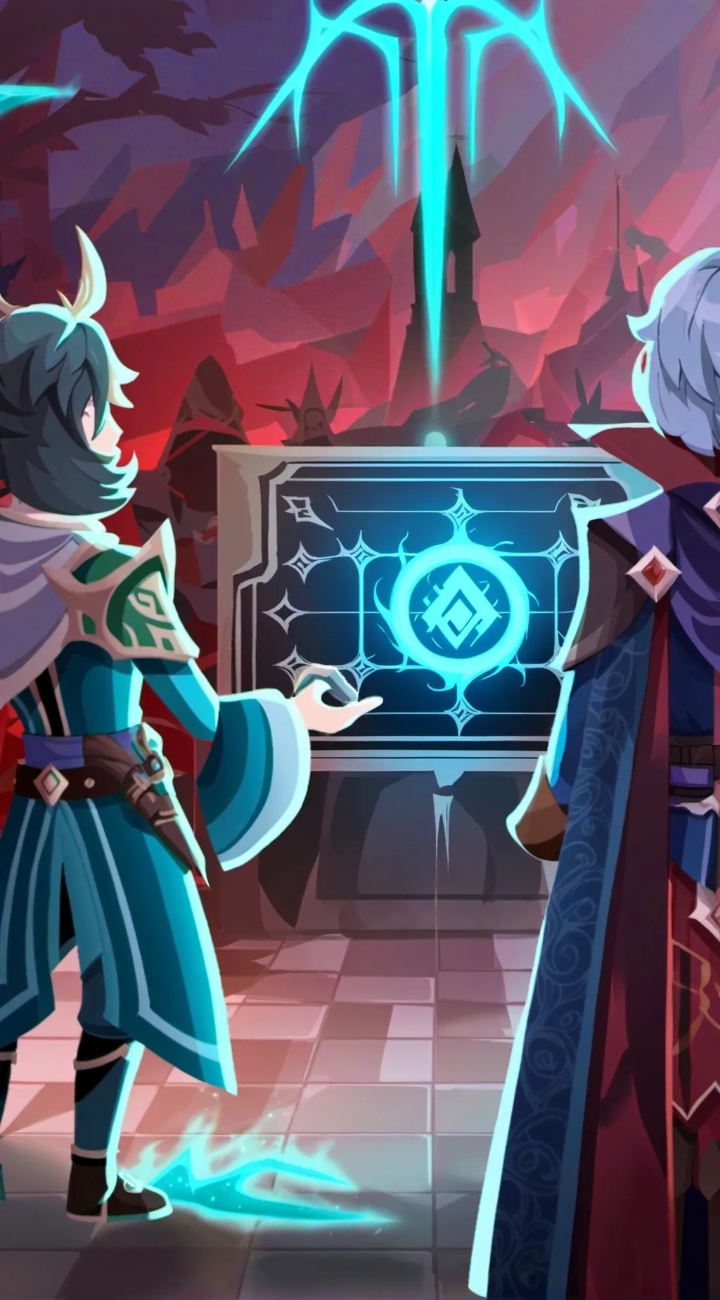 ai character: Andrew and eric background