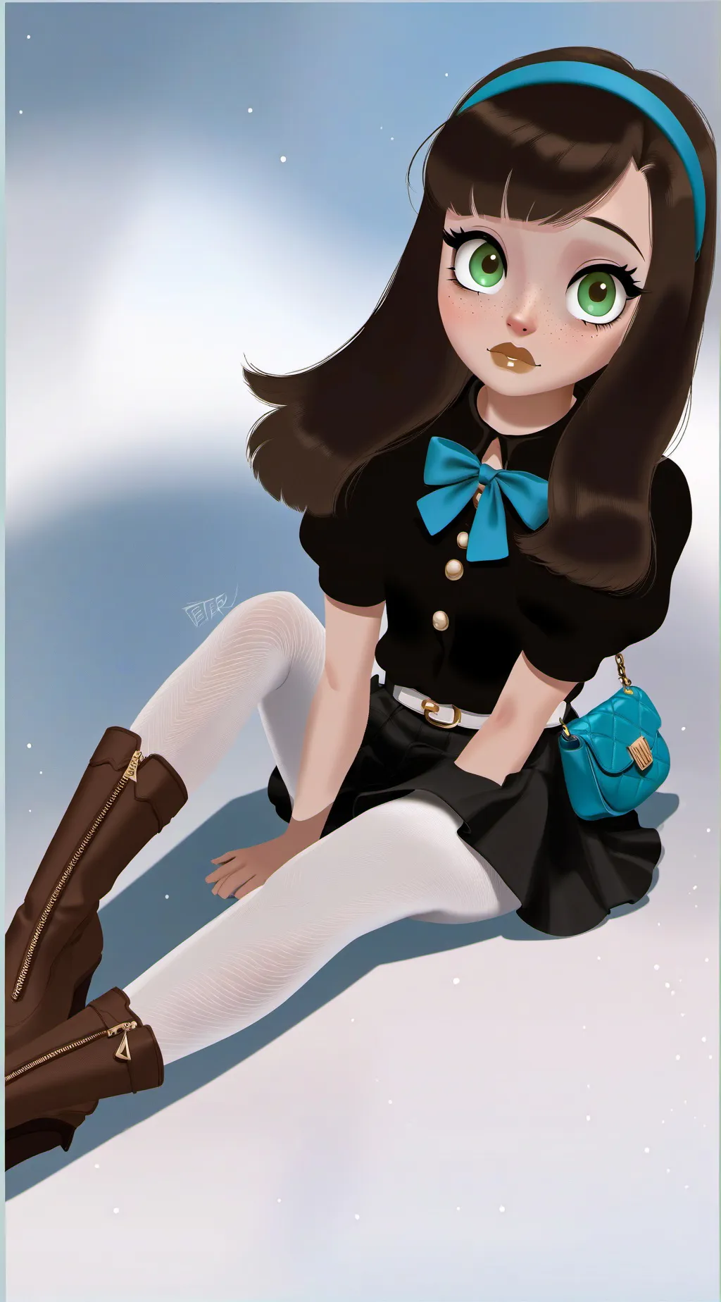 ai character: hb  background