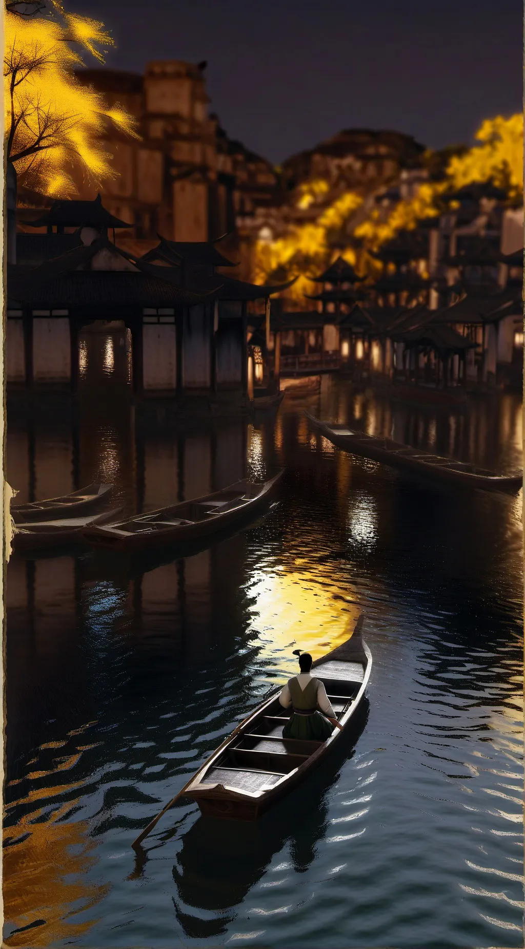 ai character: Random background