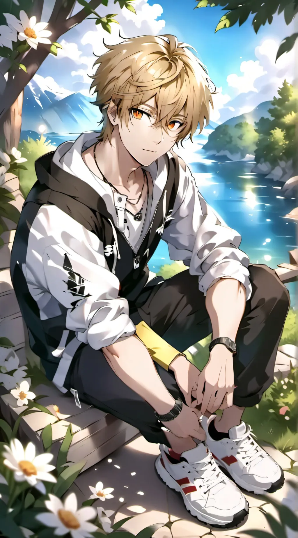 ai character: 😝Daniel😝 background