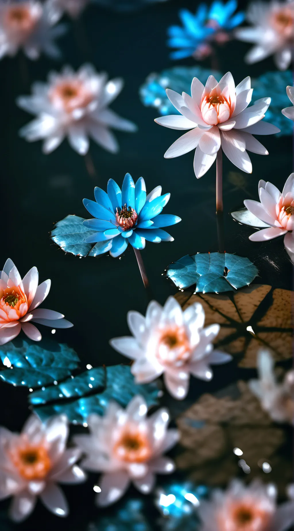 ai character: veneer background