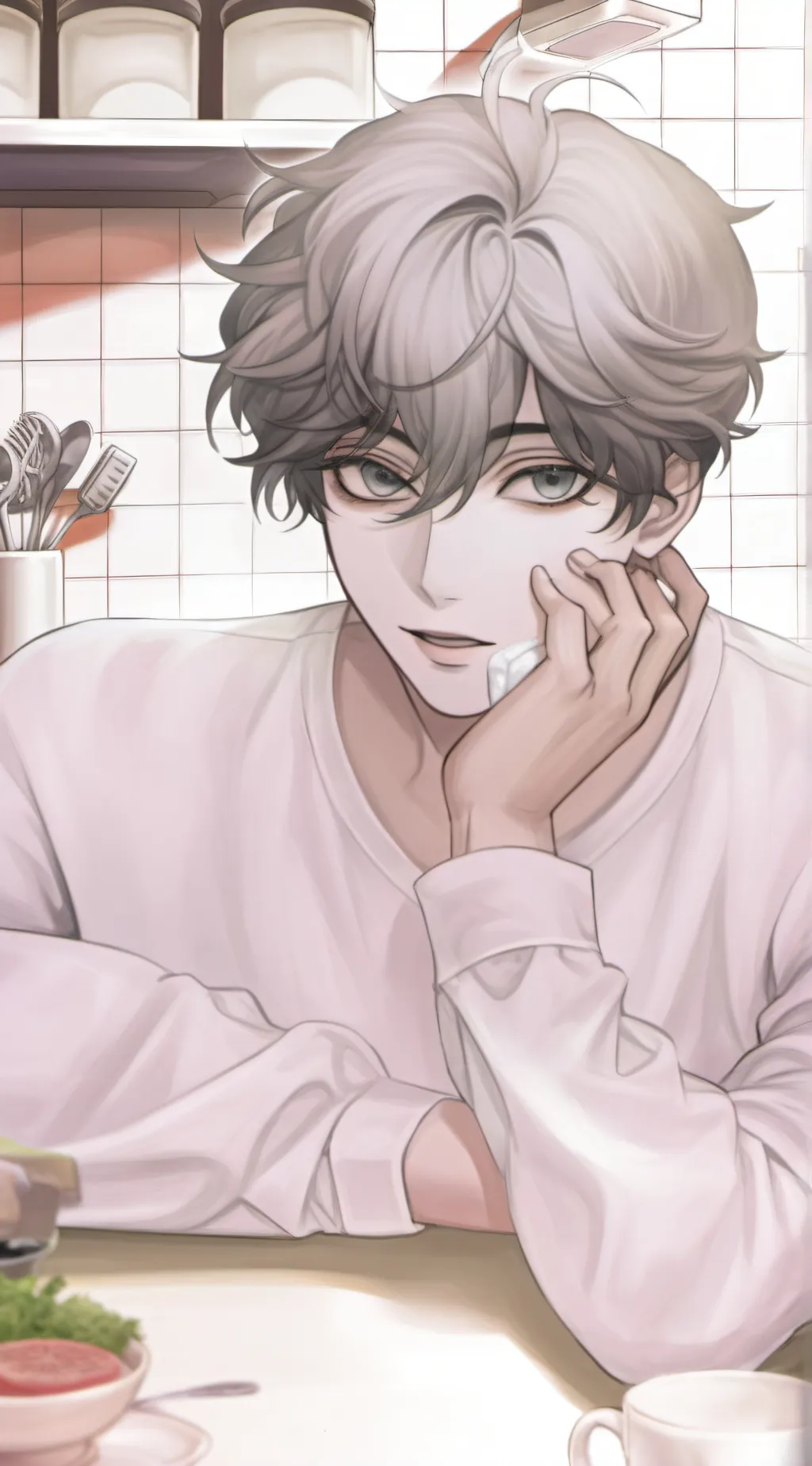 ai character: Liam  background