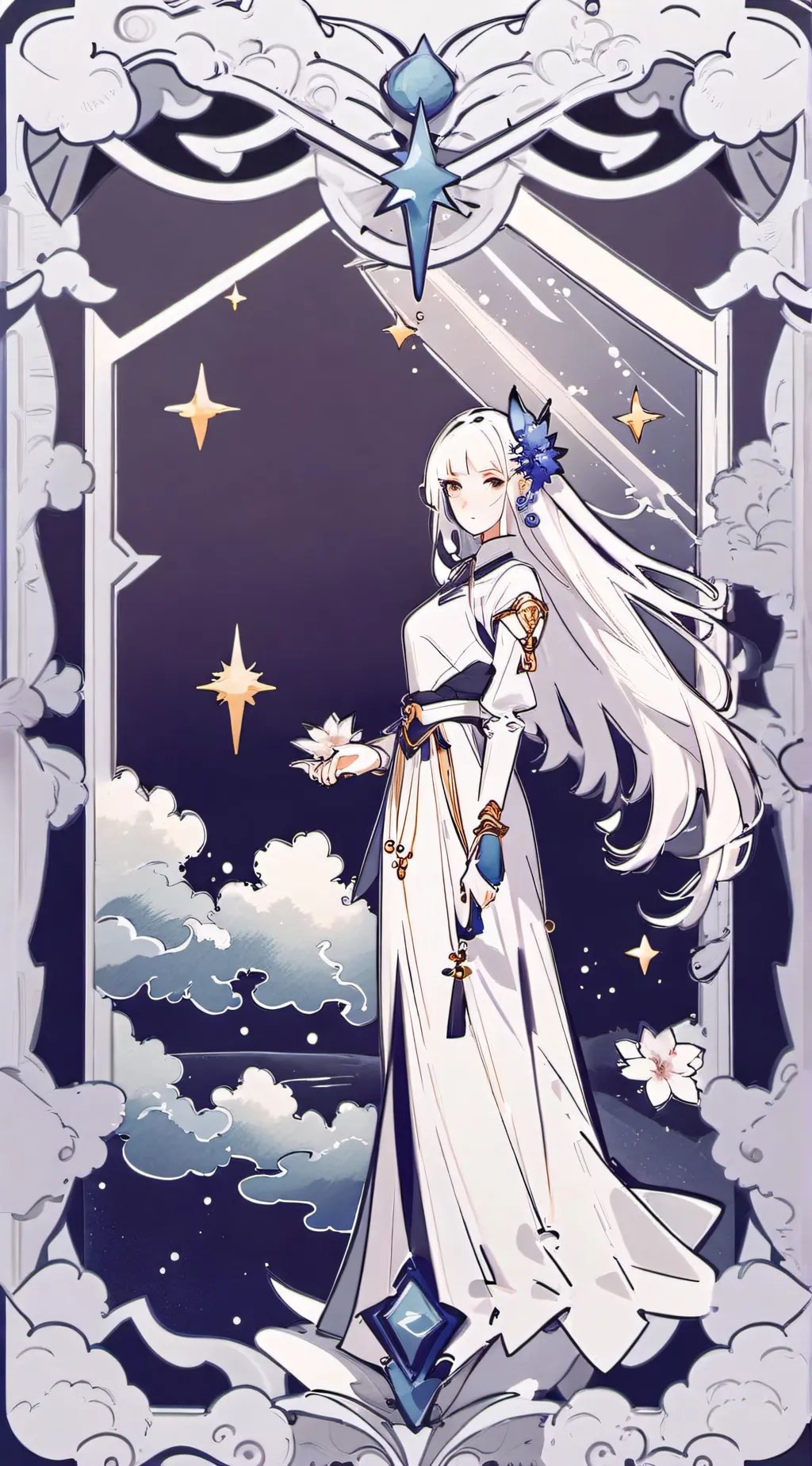 ai character: the quiet girl background