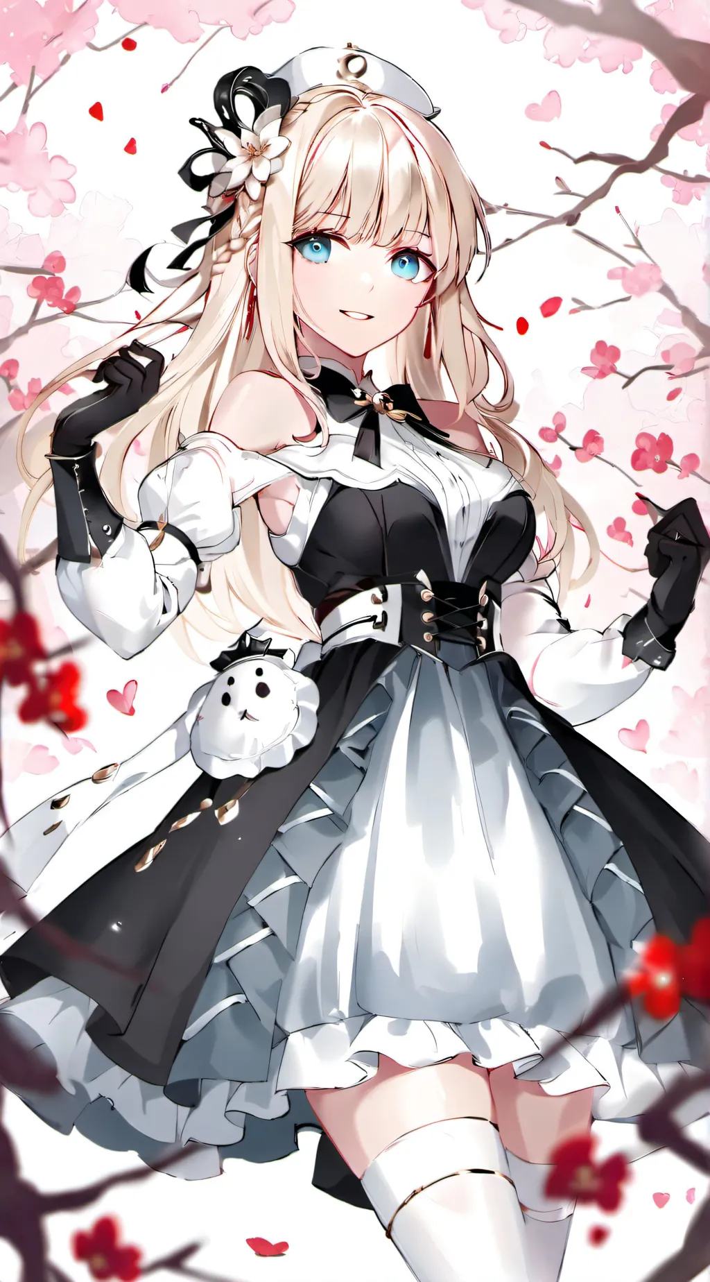 ai character: turns into girl background