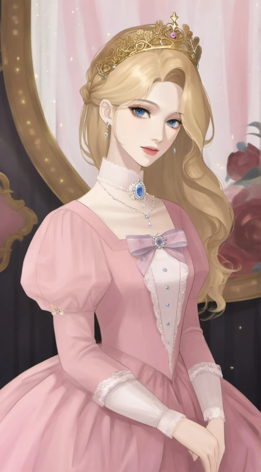 ai character: Liana's Christmas! background