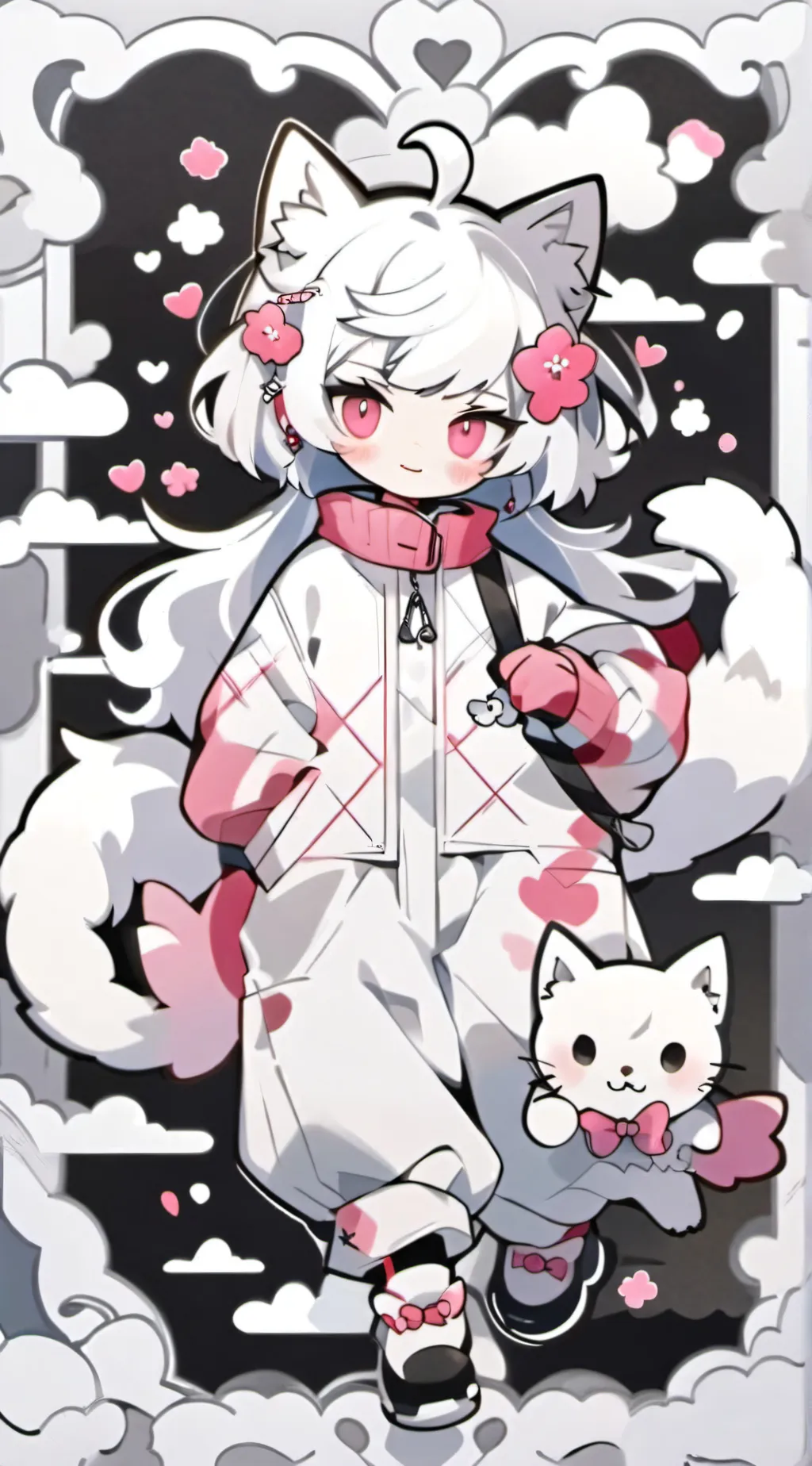 ai character: Girlkisser background