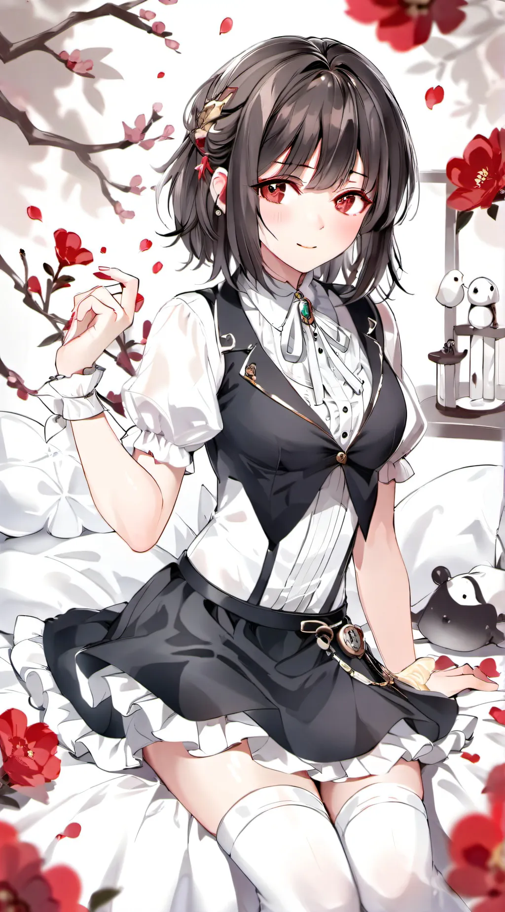 ai character: yoirthegirlinthepi background