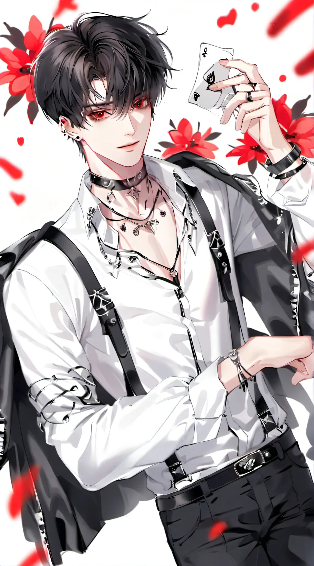 ai character: Enzo  background