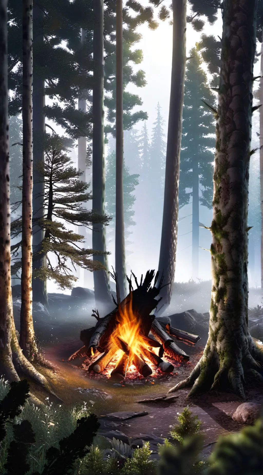 ai character: the survival... background