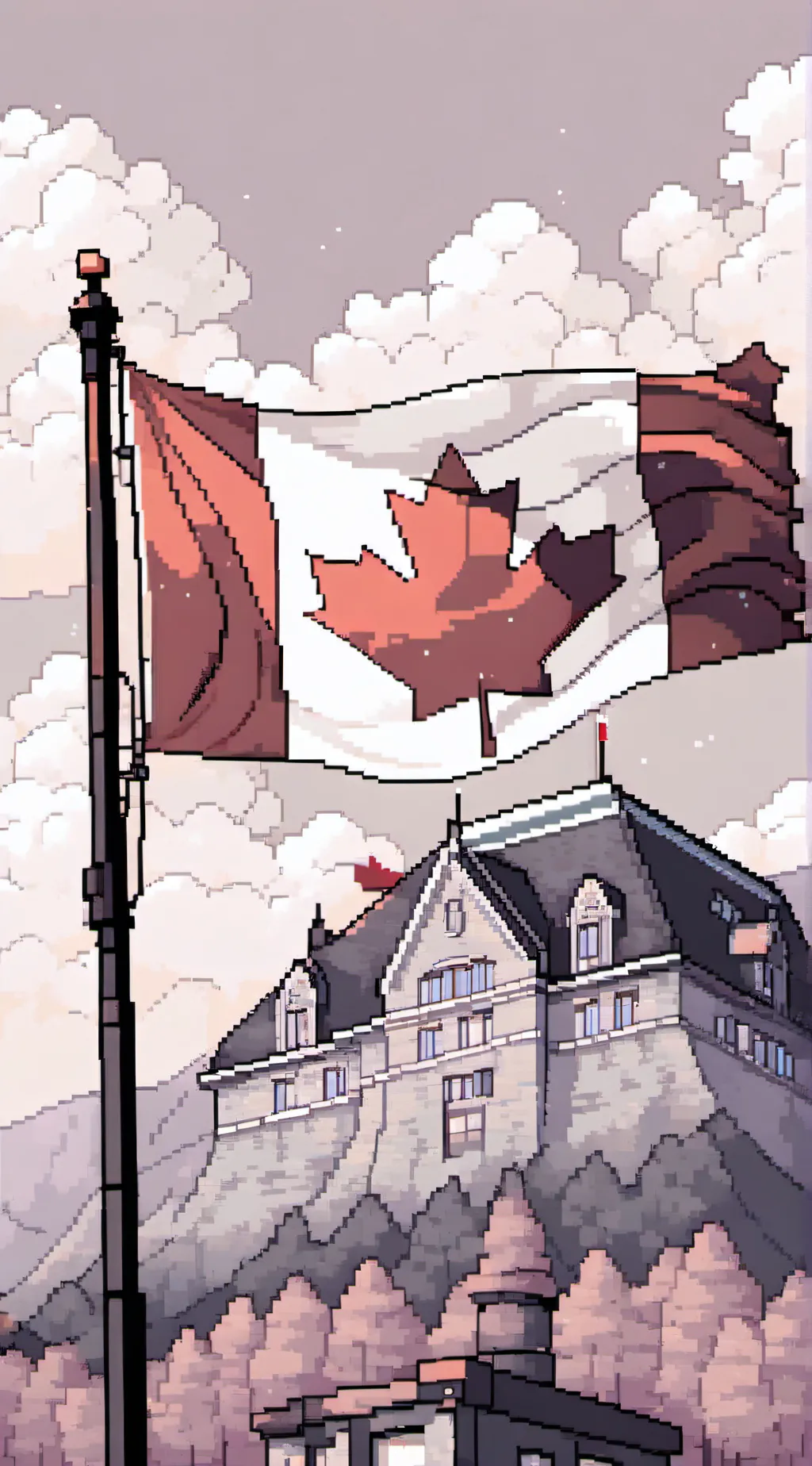 ai character: Canada￼ background