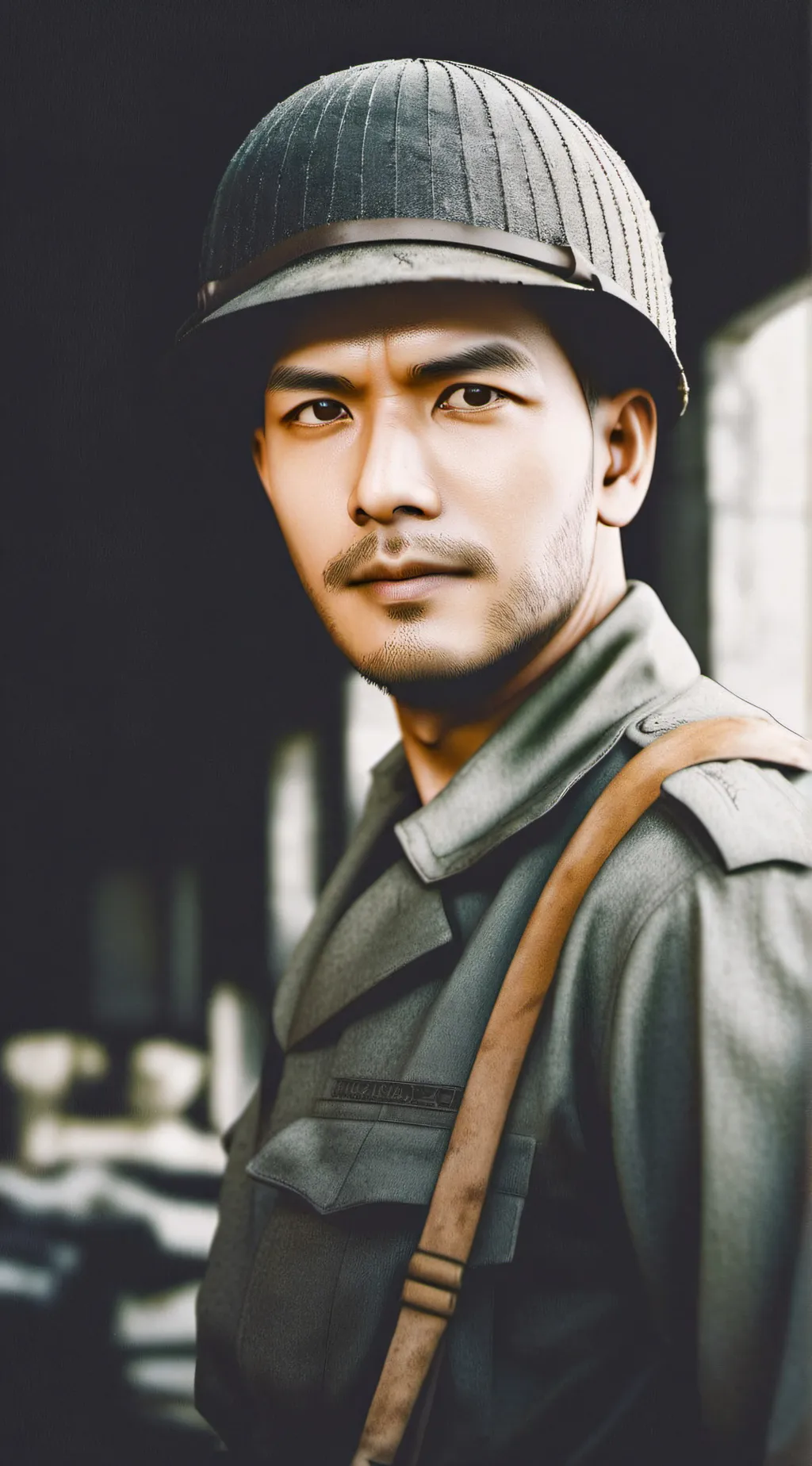 ai character: JAPANESE SOLDIER background