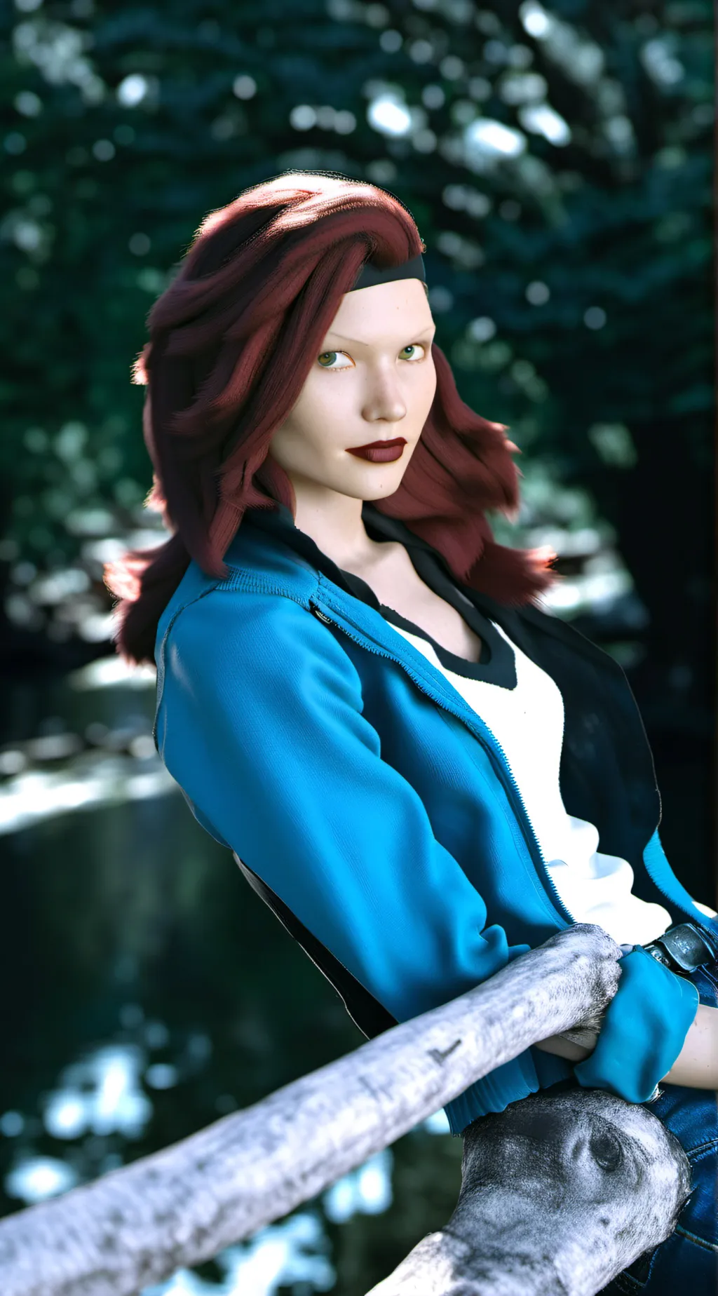 ai character: Mina background