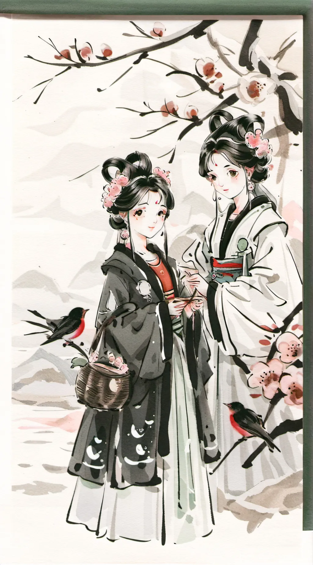 ai character: Small girls background