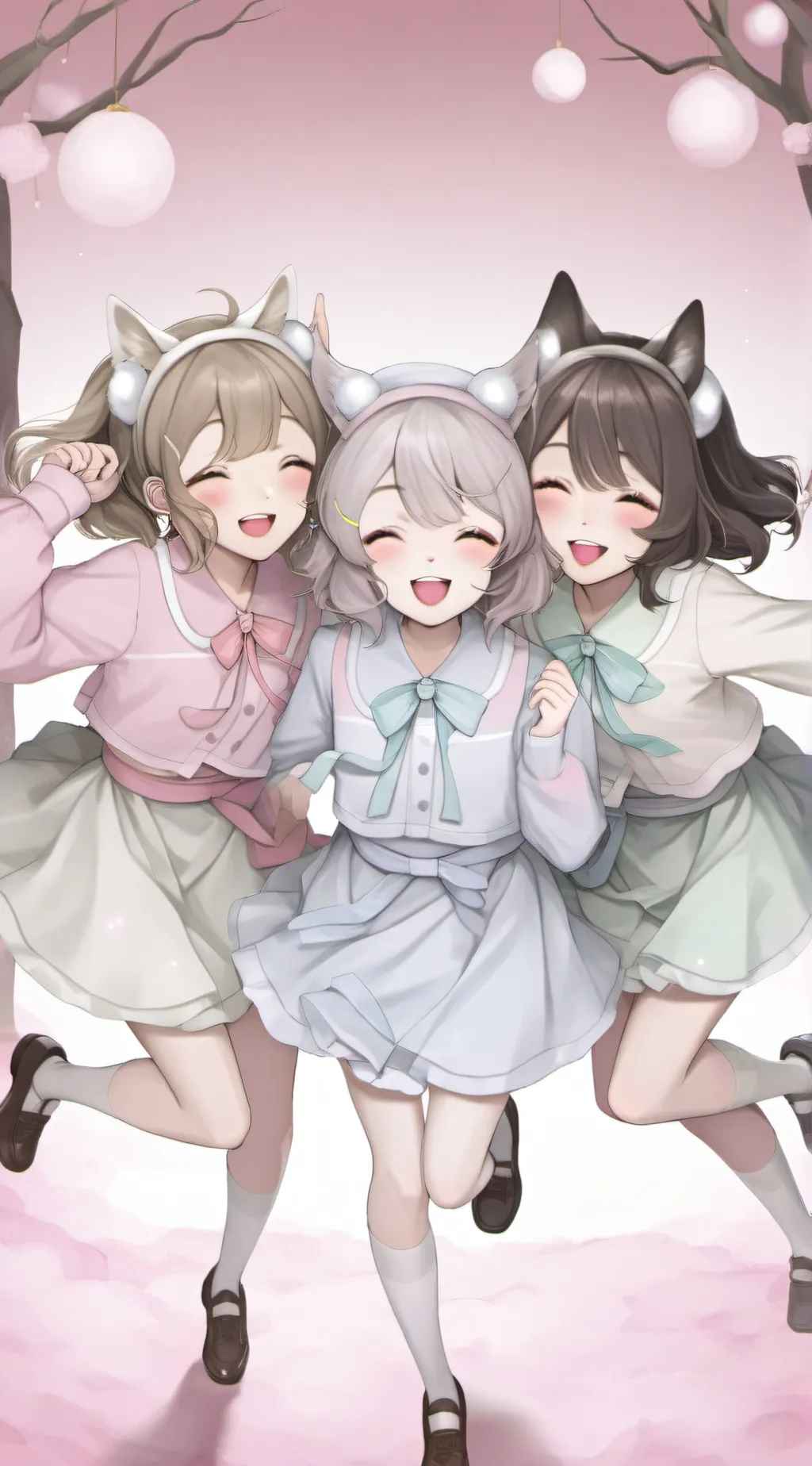 ai character: neko infection background