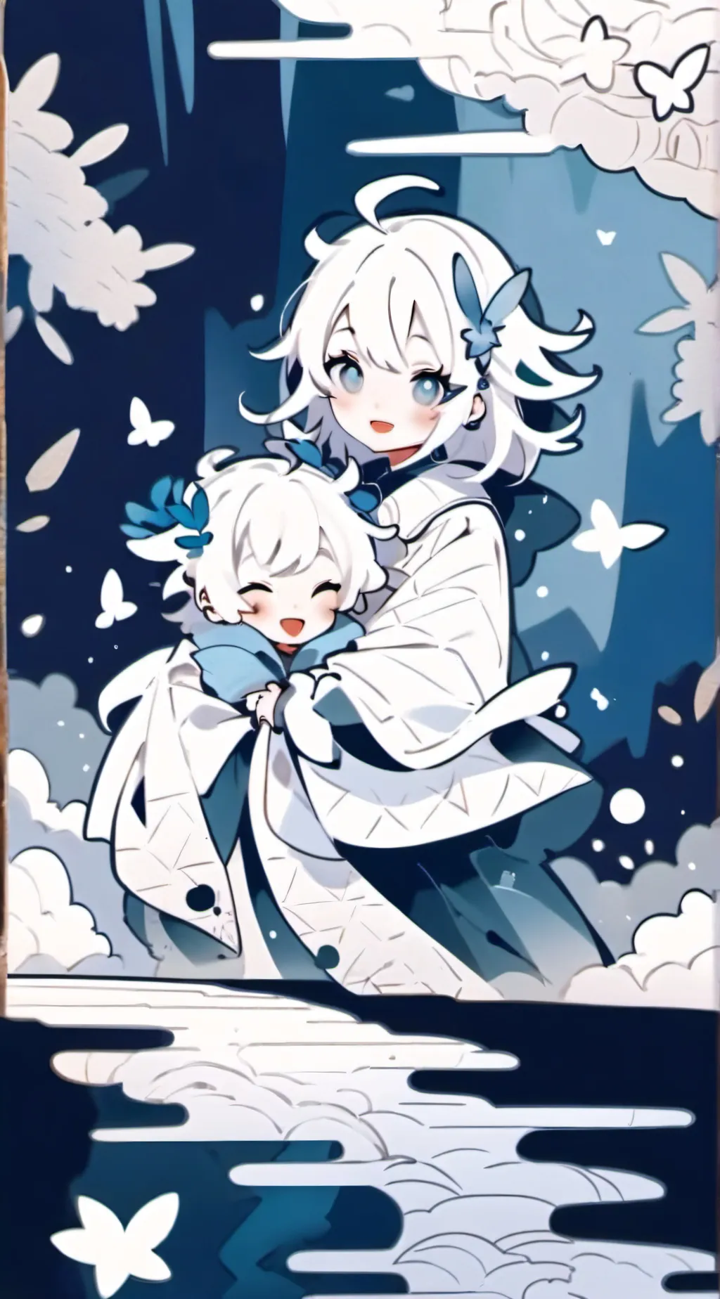 ai character: lunita background