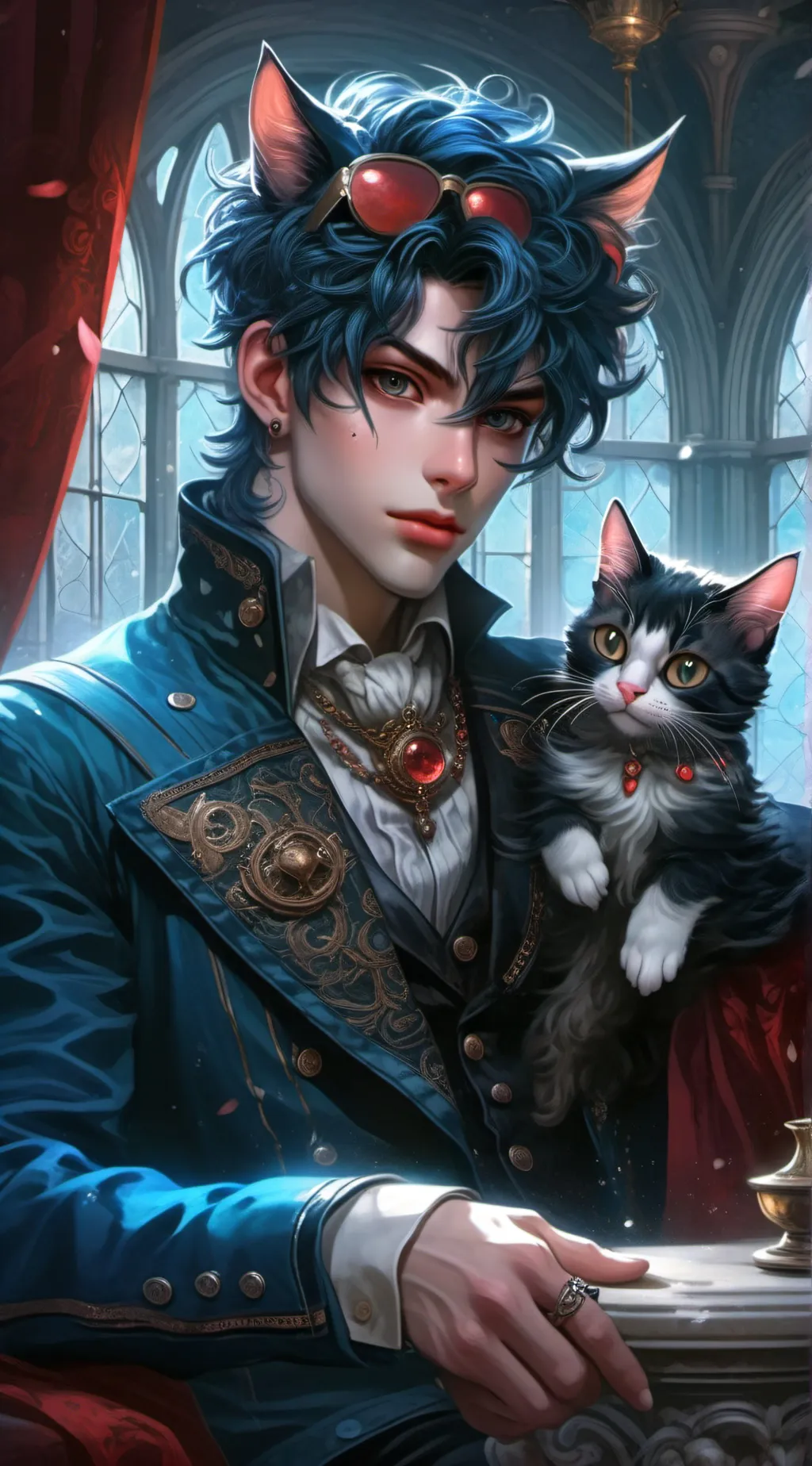 ai character: eren background