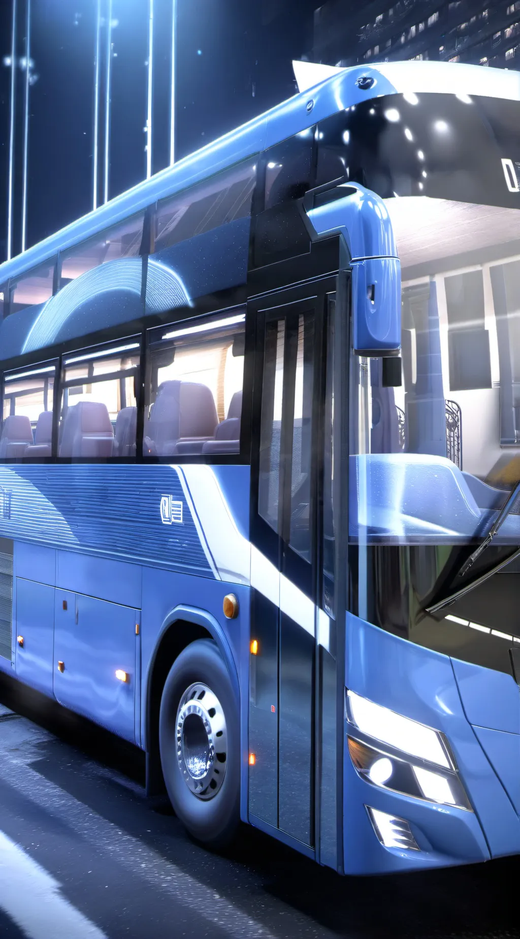 ai character: Sonic road trip background