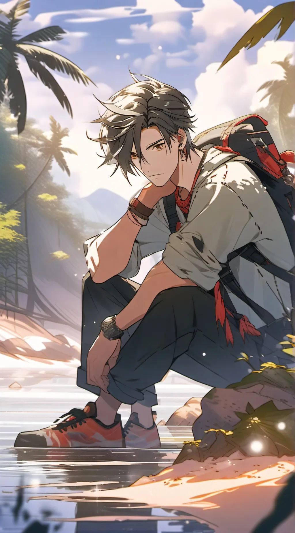 ai character: Alex background