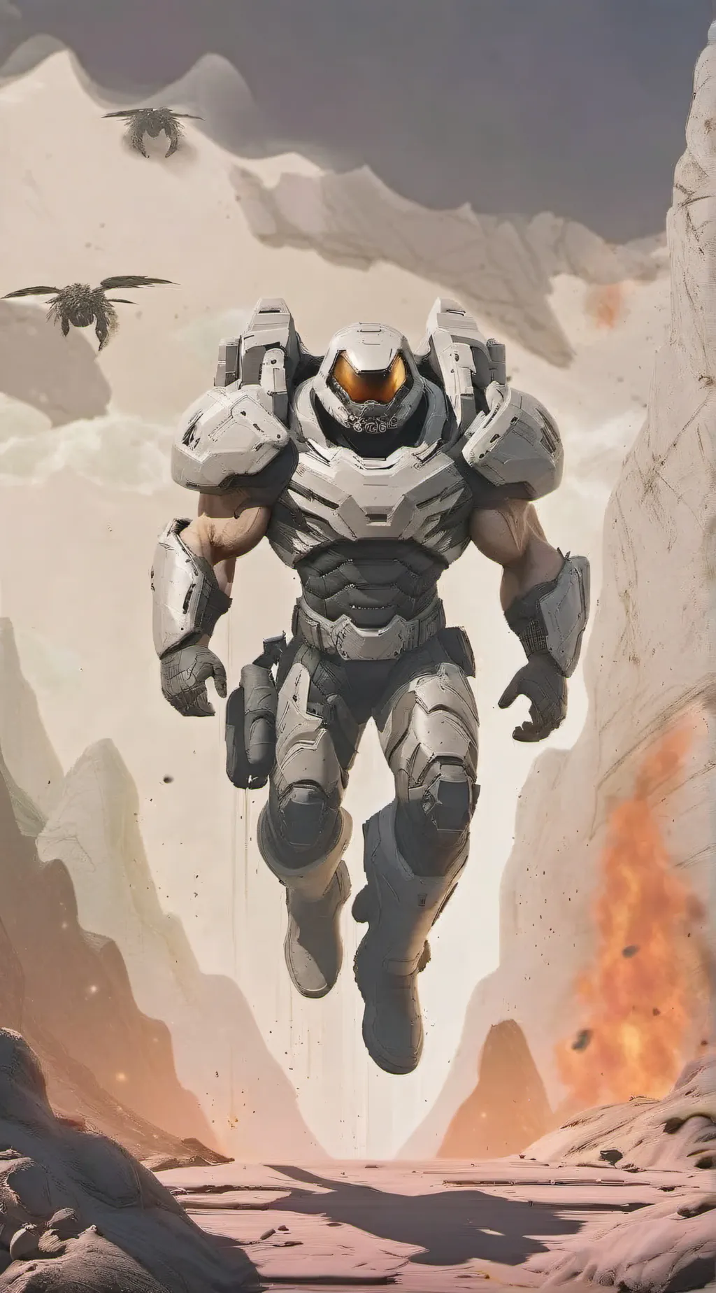 ai character: Doom background