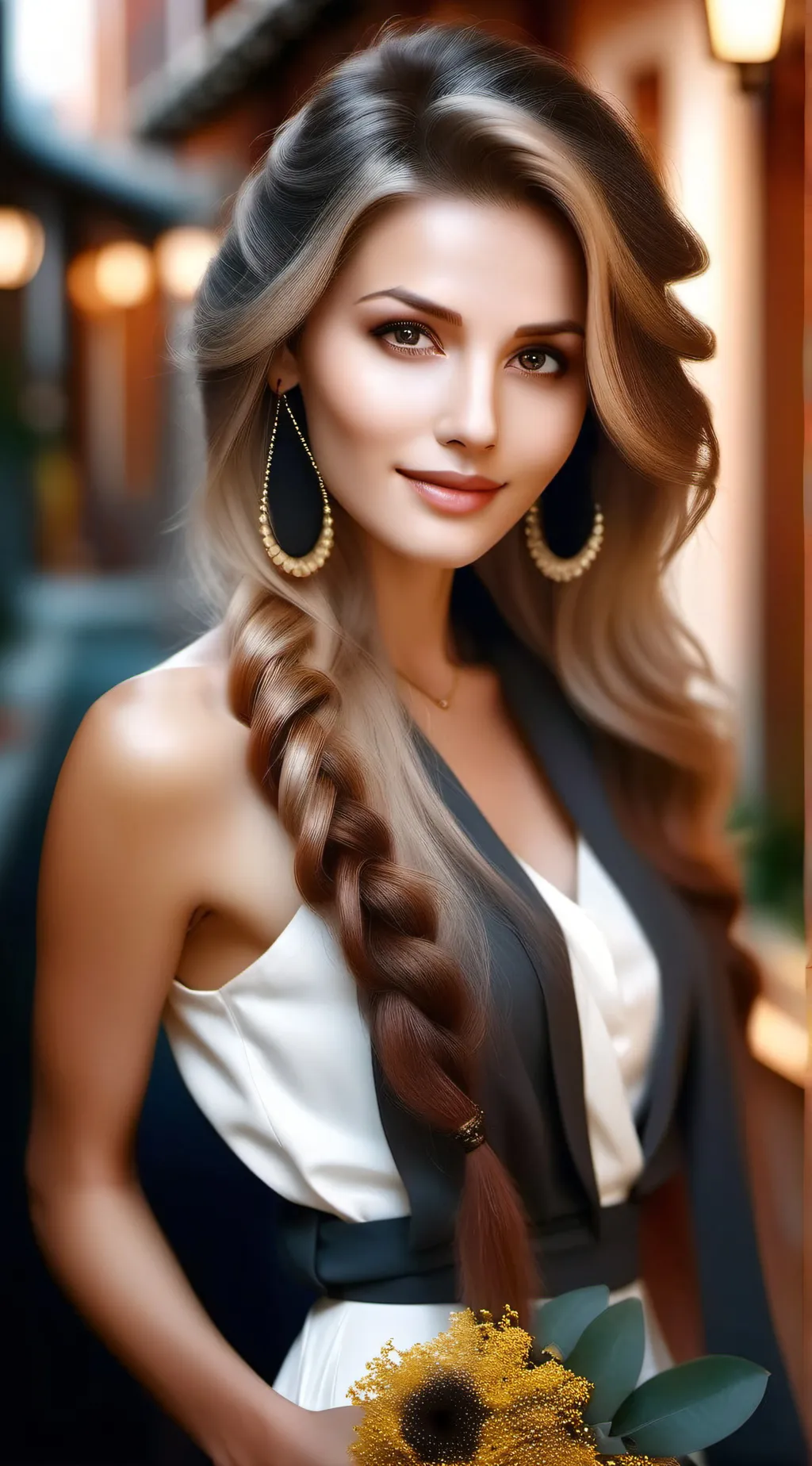 ai character: Mia  background