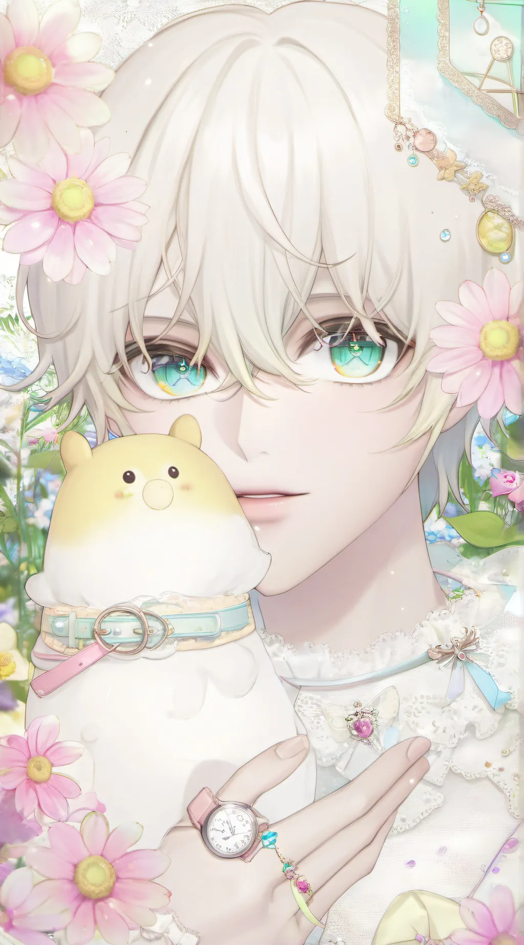 ai character: your life in MHA  background