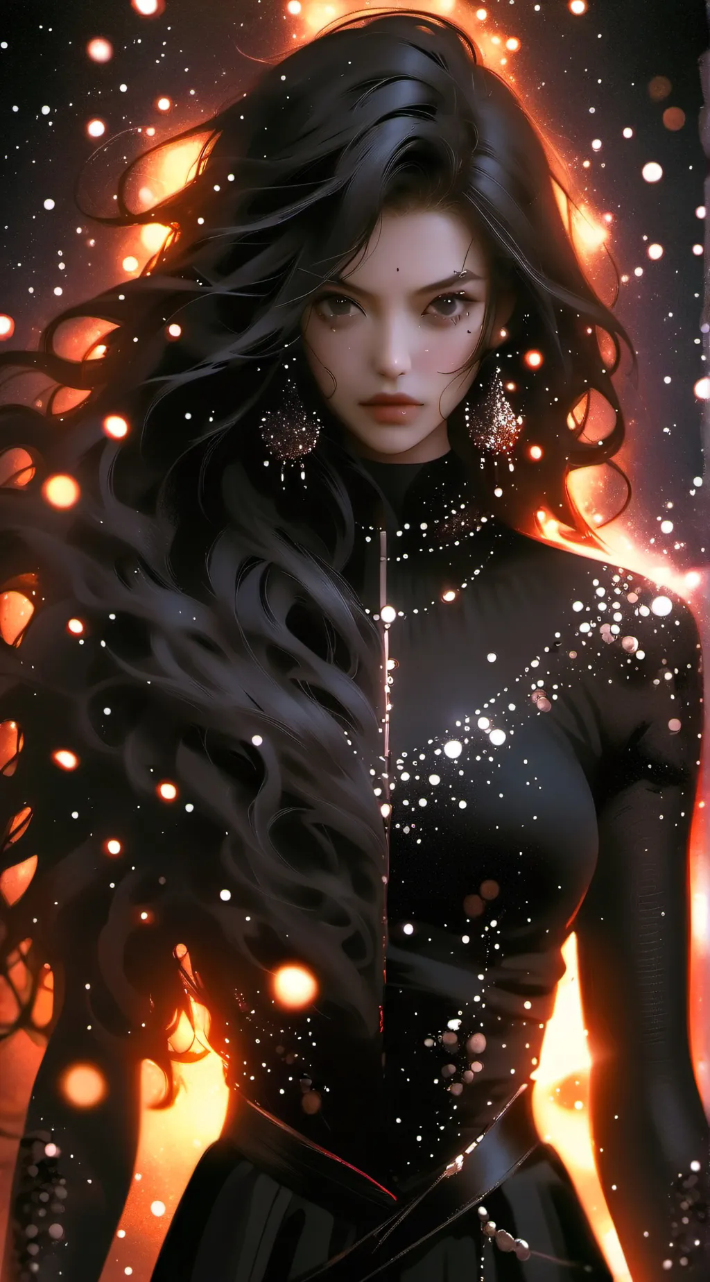 ai character: sky background