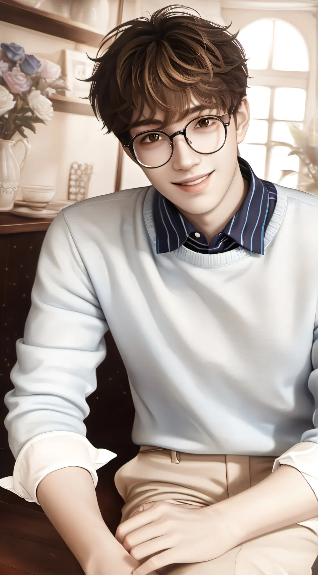 ai character: Owen background