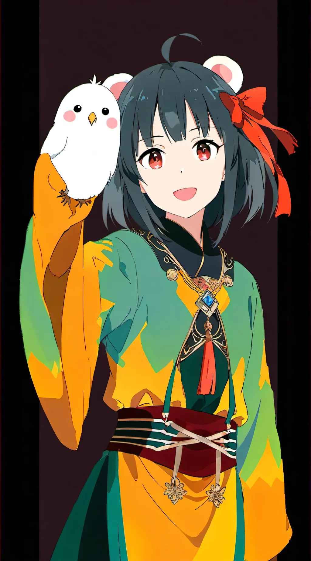ai character: Yuna background