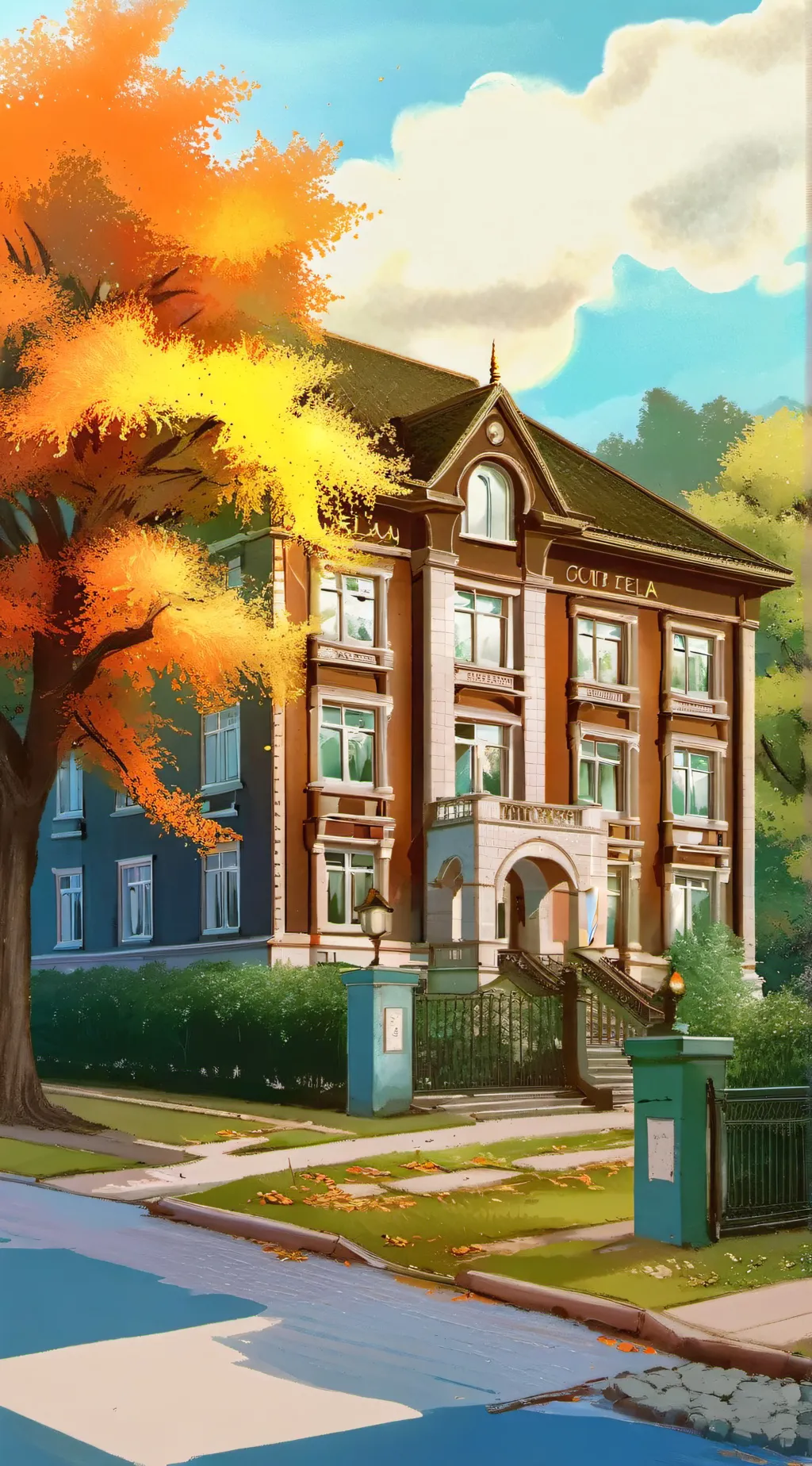 ai character: mha new school background