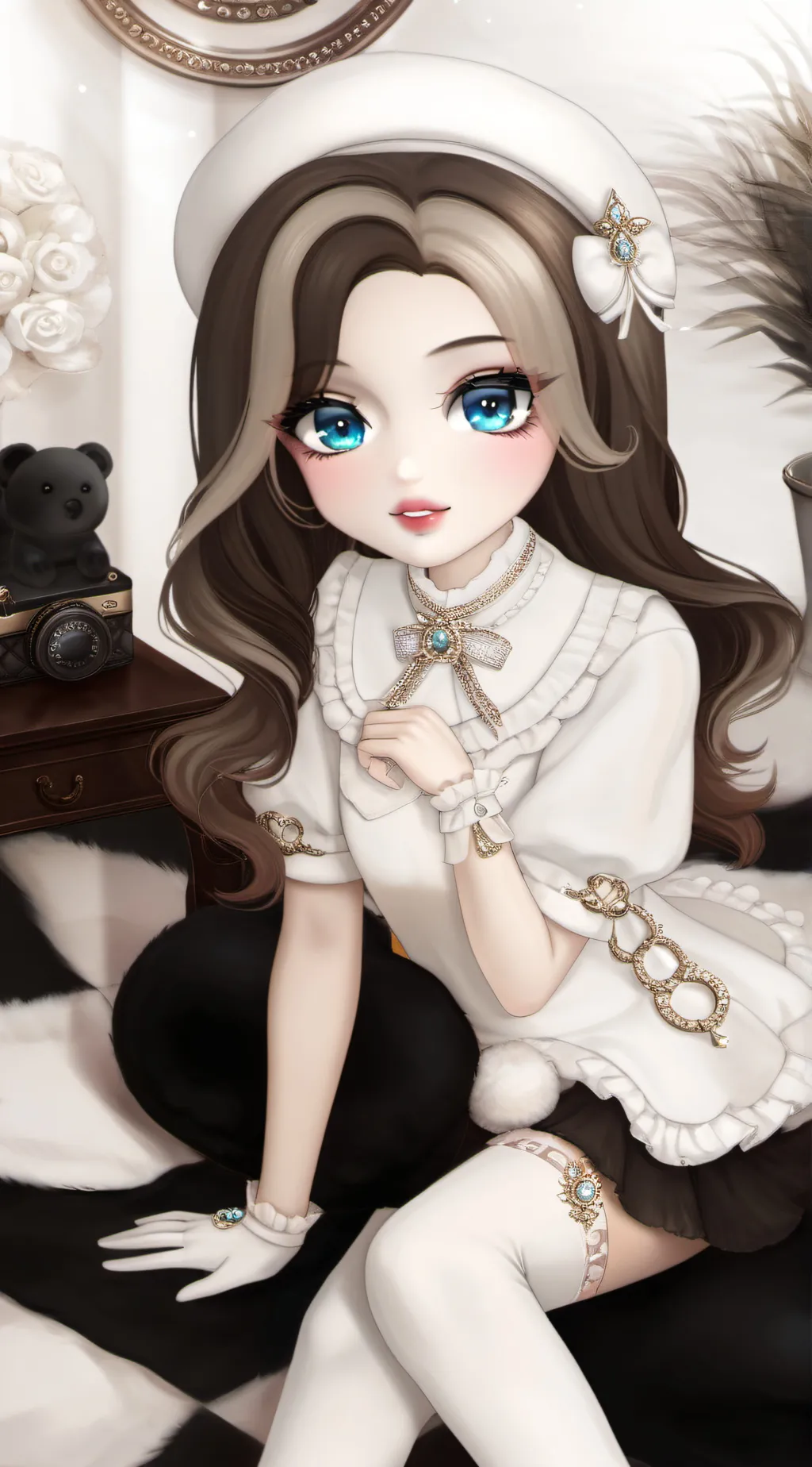 ai character: Lilly  background