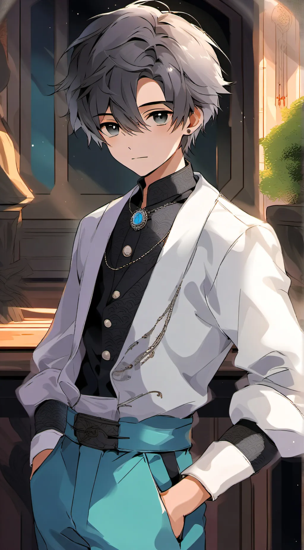 ai character: William Chraw background