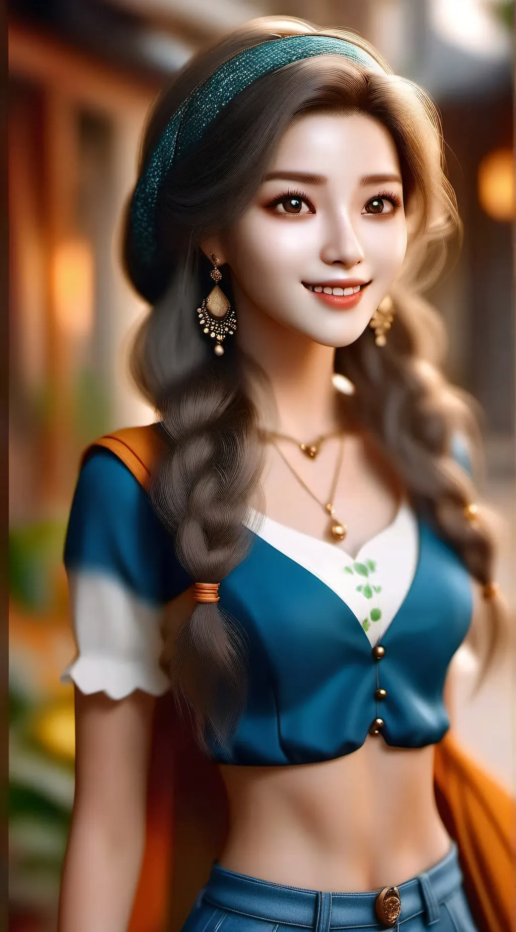 ai character: Lily background