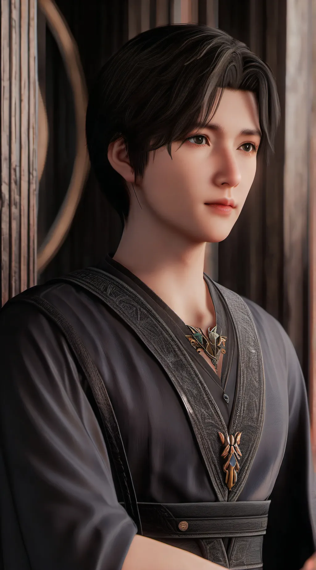 ai character: streamer bf background