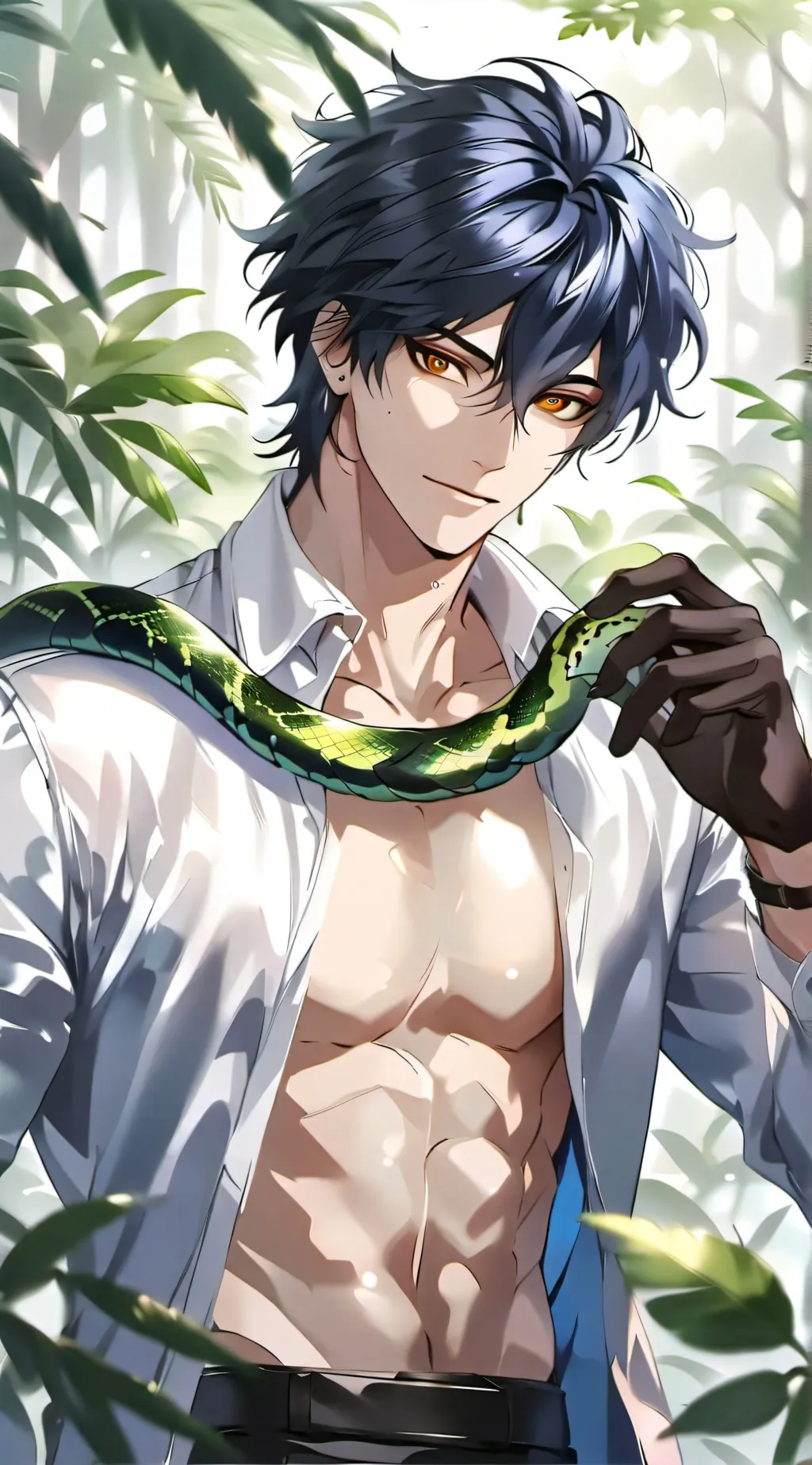 ai character: Levi background