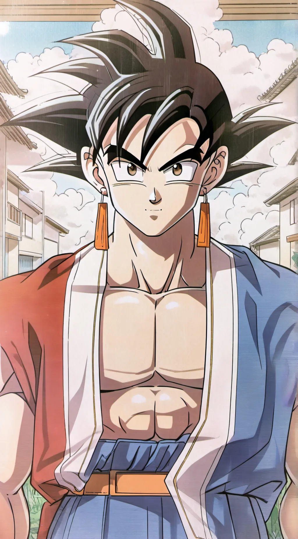 ai character: Son goku background