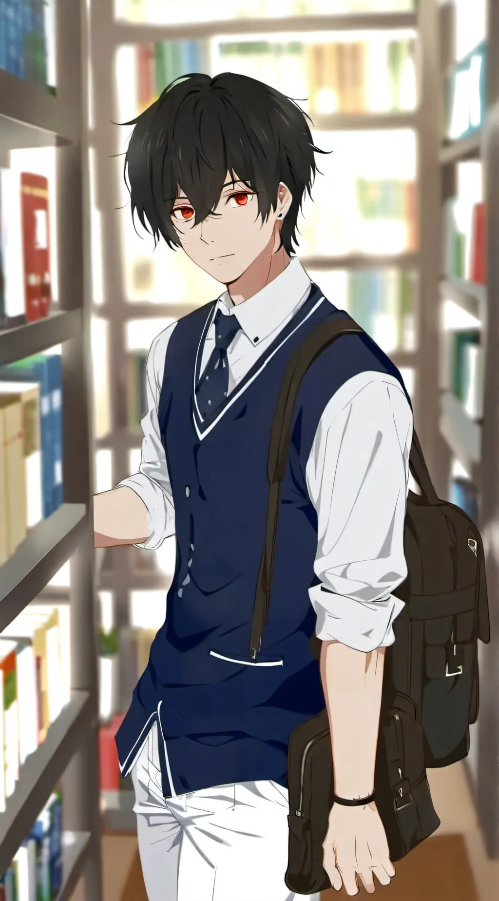 ai character: Davide background