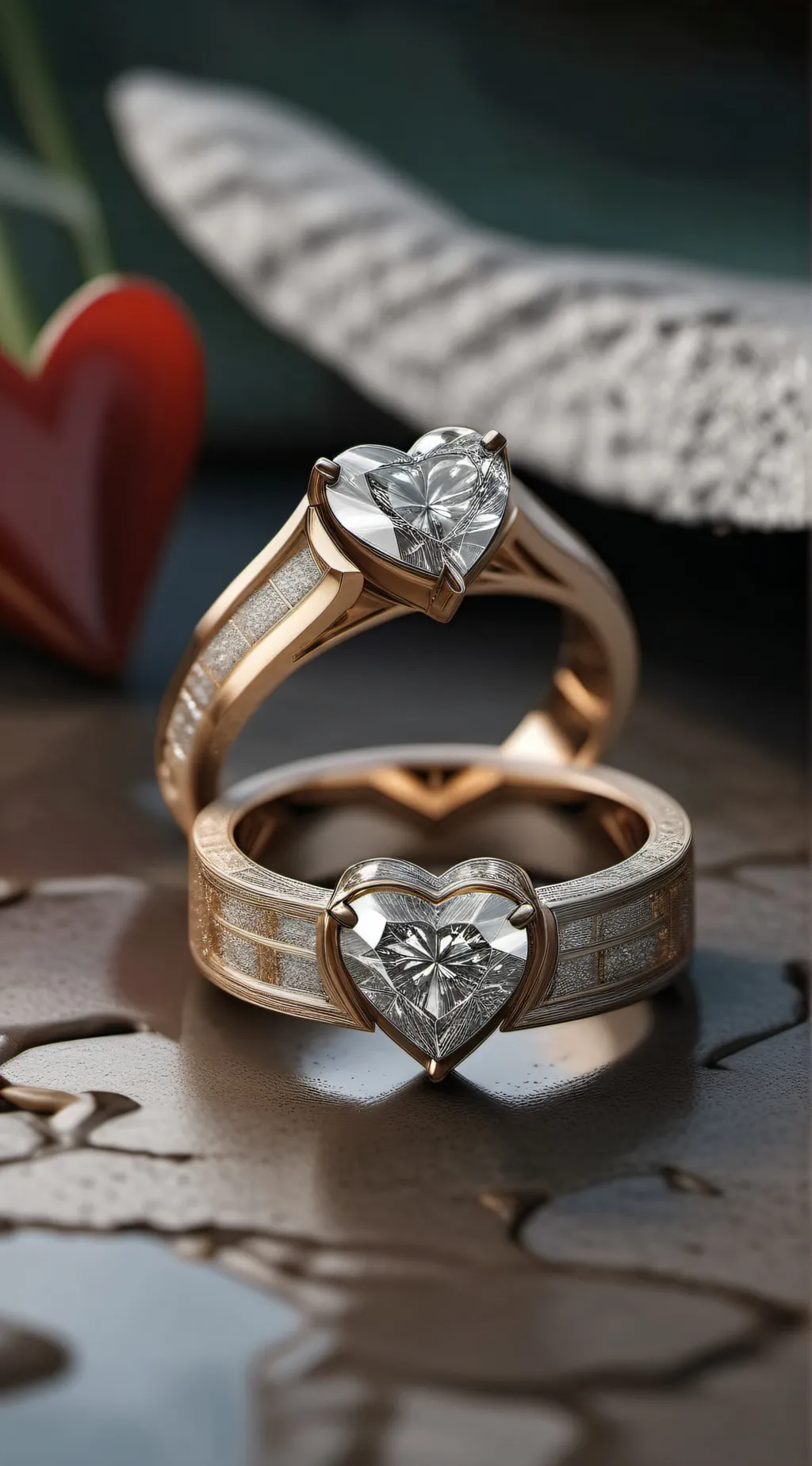 ai character: Love oracle  background