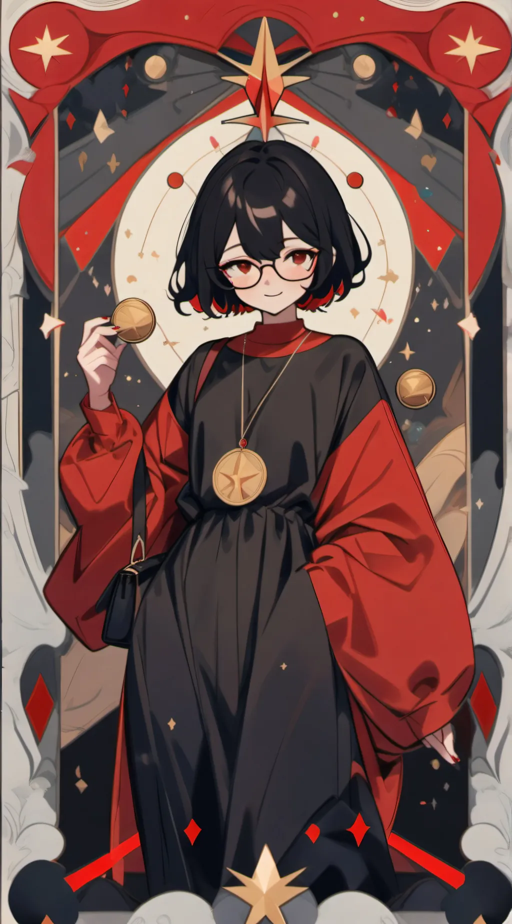 ai character: Demon slayer month background