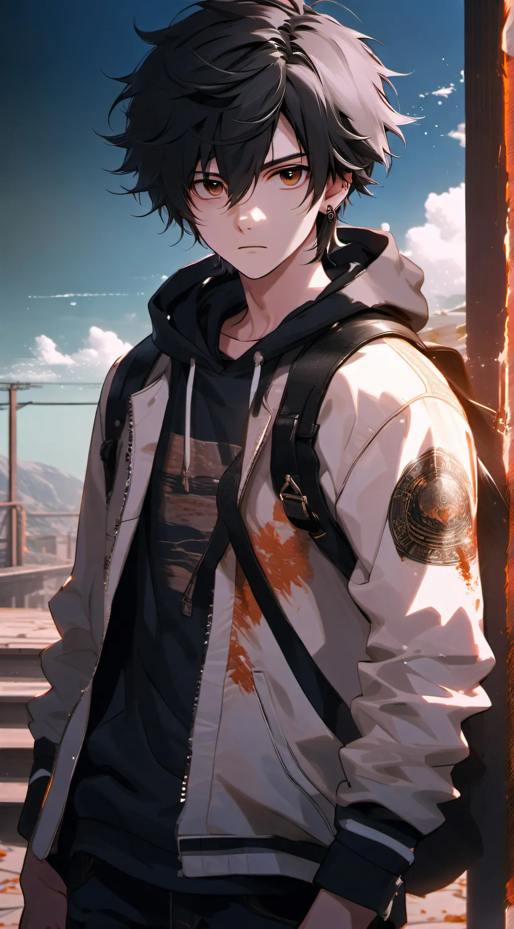 ai character: Jake  background