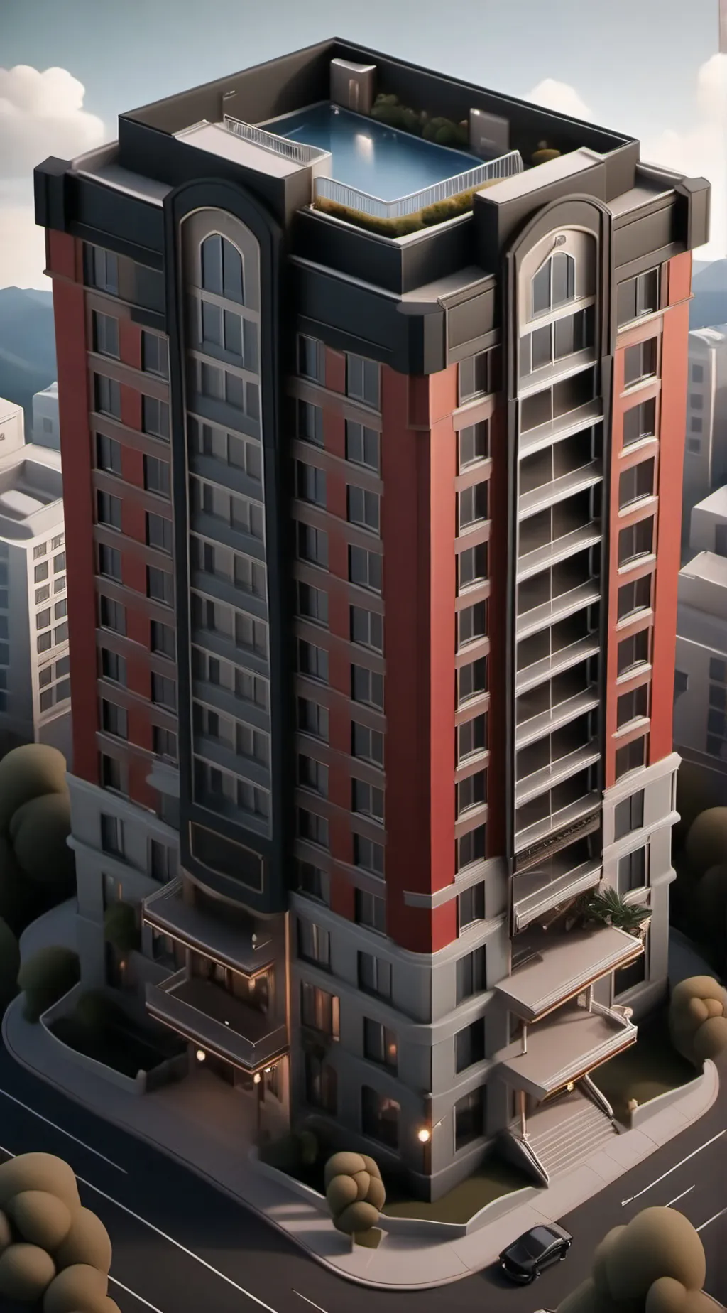 ai character: Hh  background