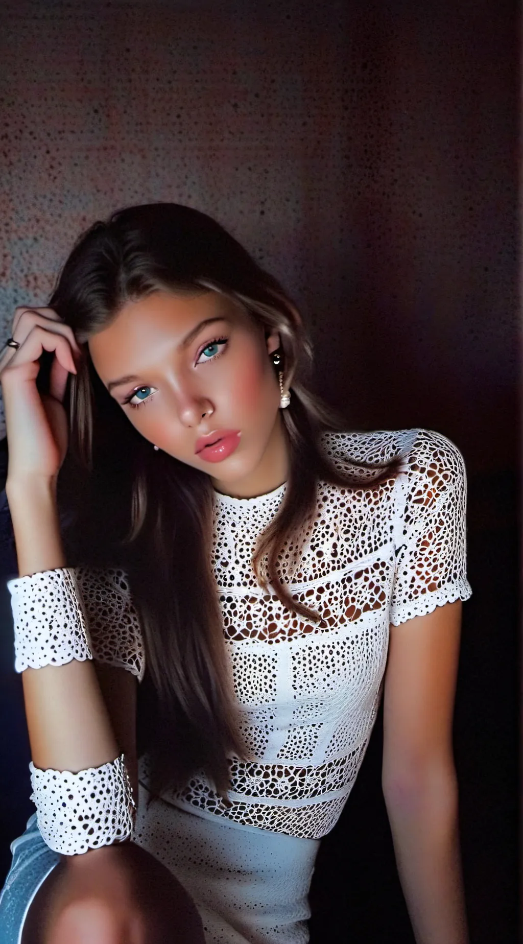 ai character: Charlotte b  background